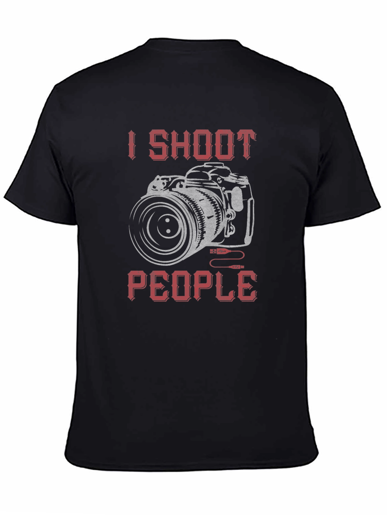I Shoot People Camera T-Shirt
