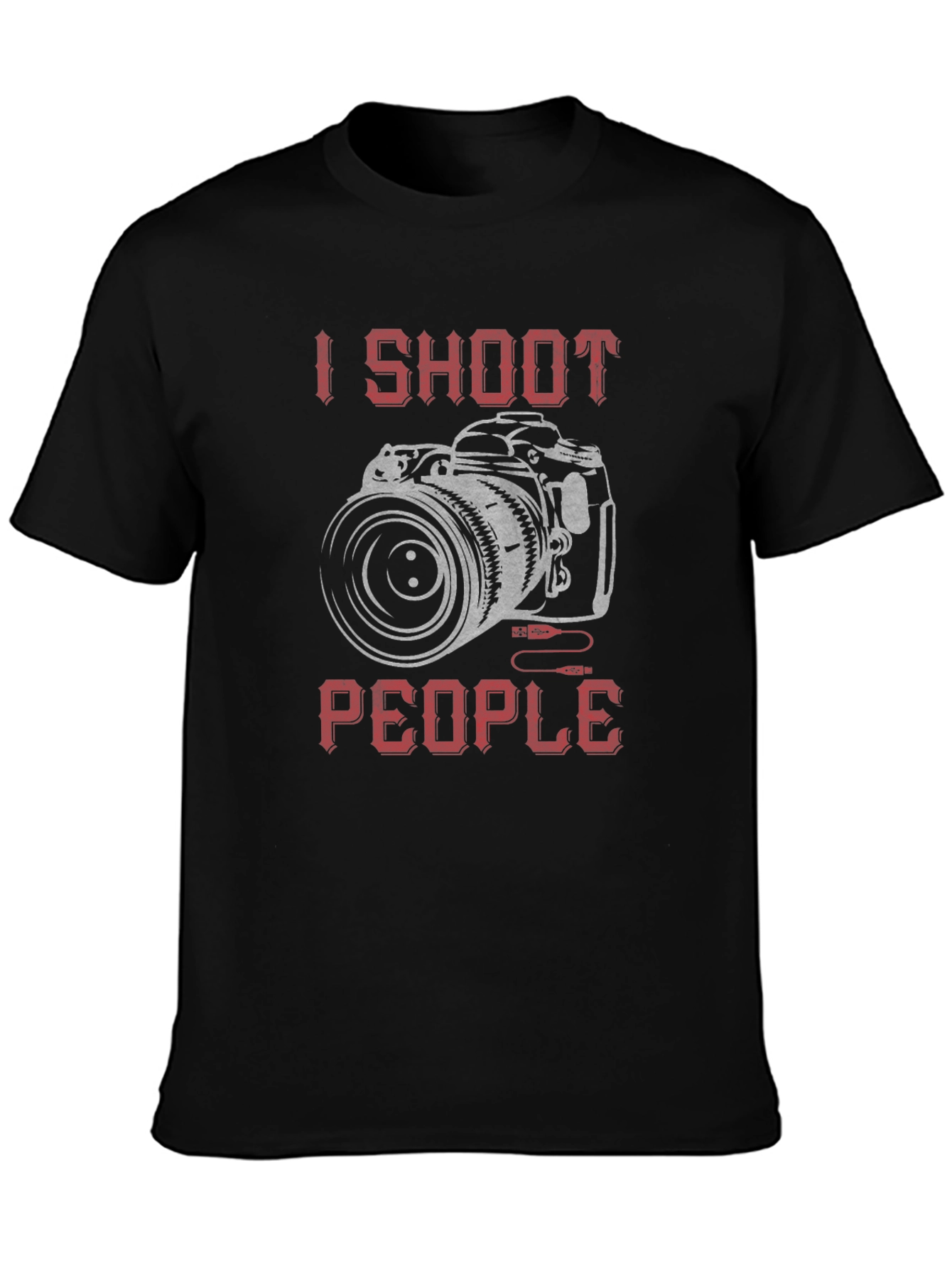 I Shoot People Camera T-Shirt