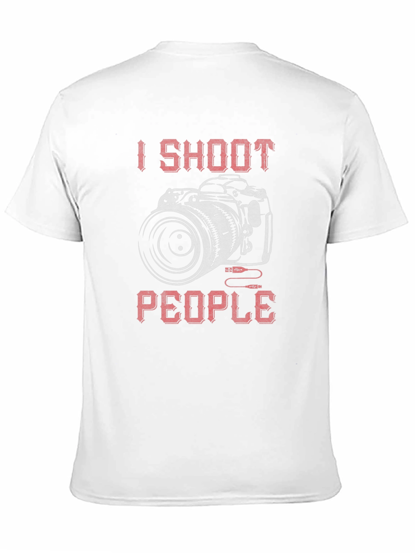 I Shoot People Camera T-Shirt