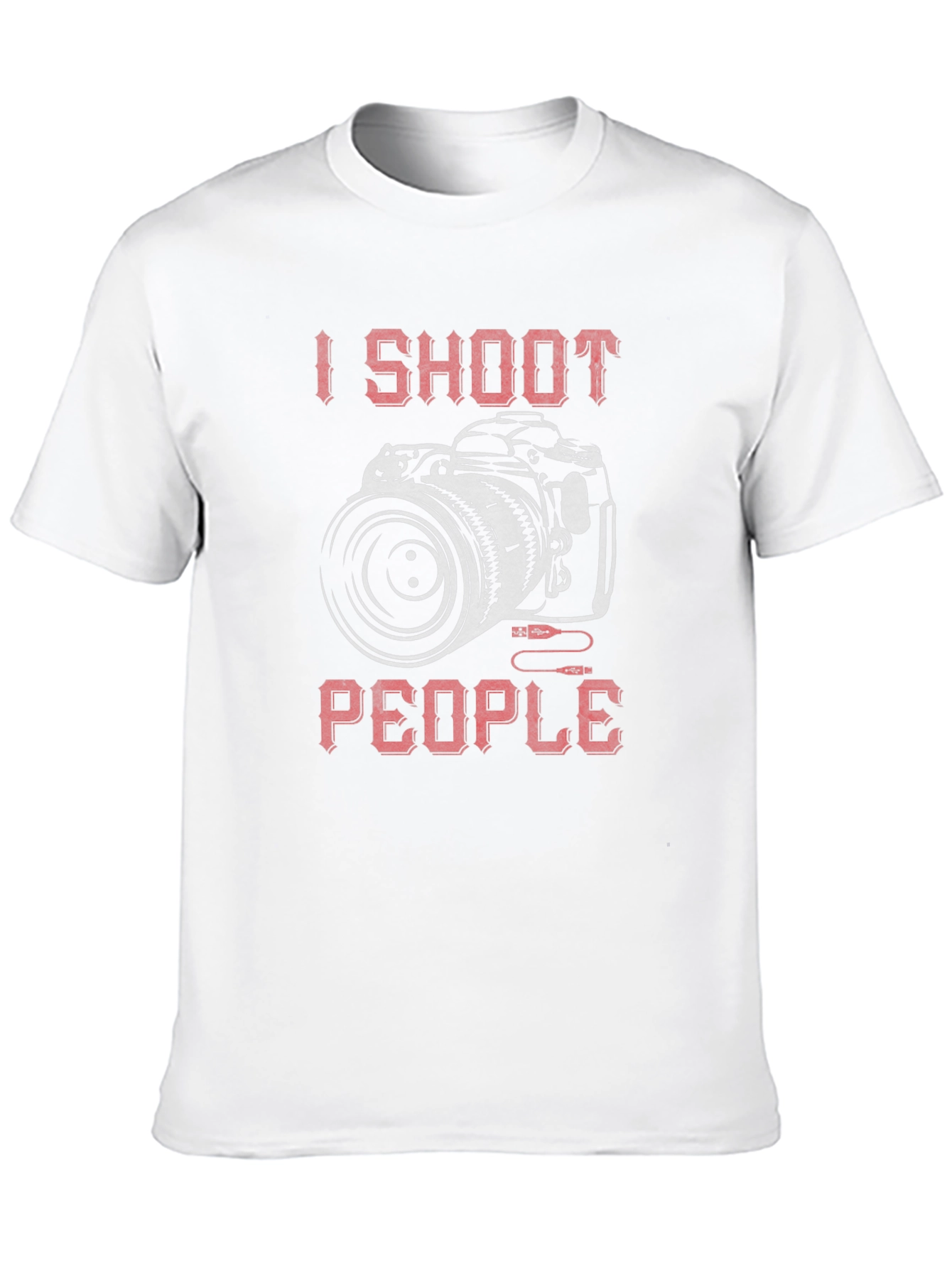 I Shoot People Camera T-Shirt