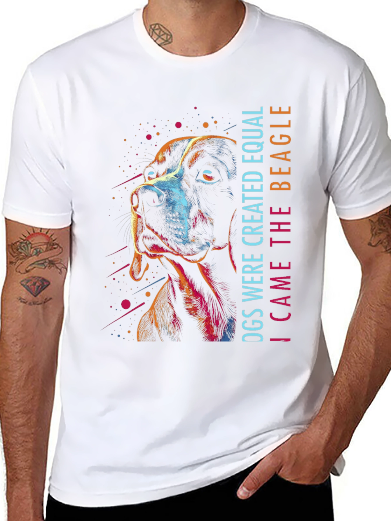 Dogs Created Equal Beagle T-Shirt