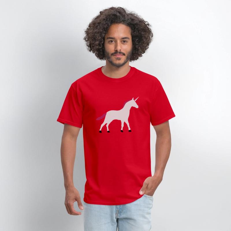 Unicorn silhouette outline shadow