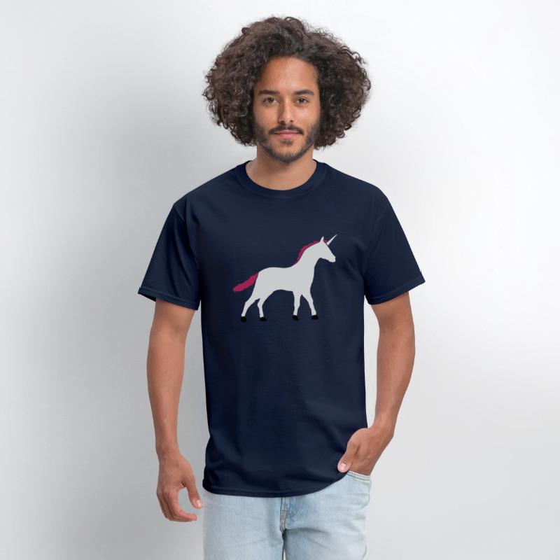 Unicorn silhouette outline shadow
