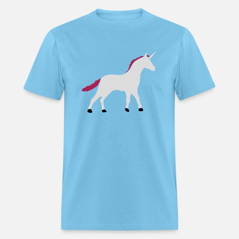Unicorn silhouette outline shadow