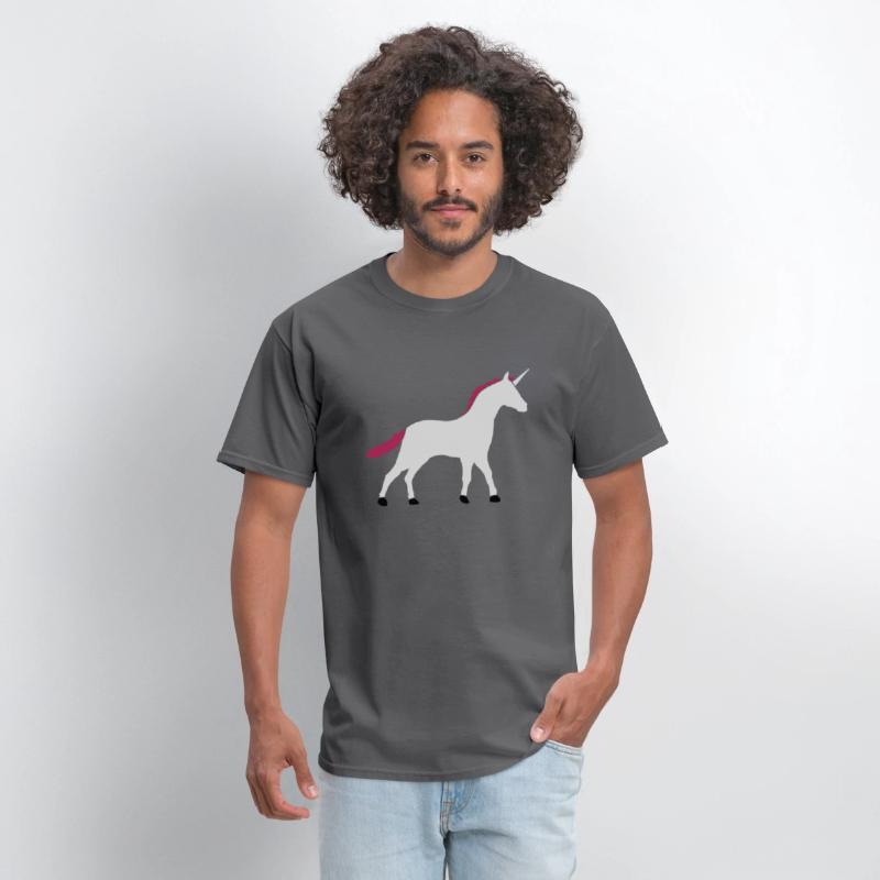 Unicorn silhouette outline shadow