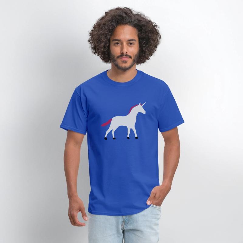 Unicorn silhouette outline shadow