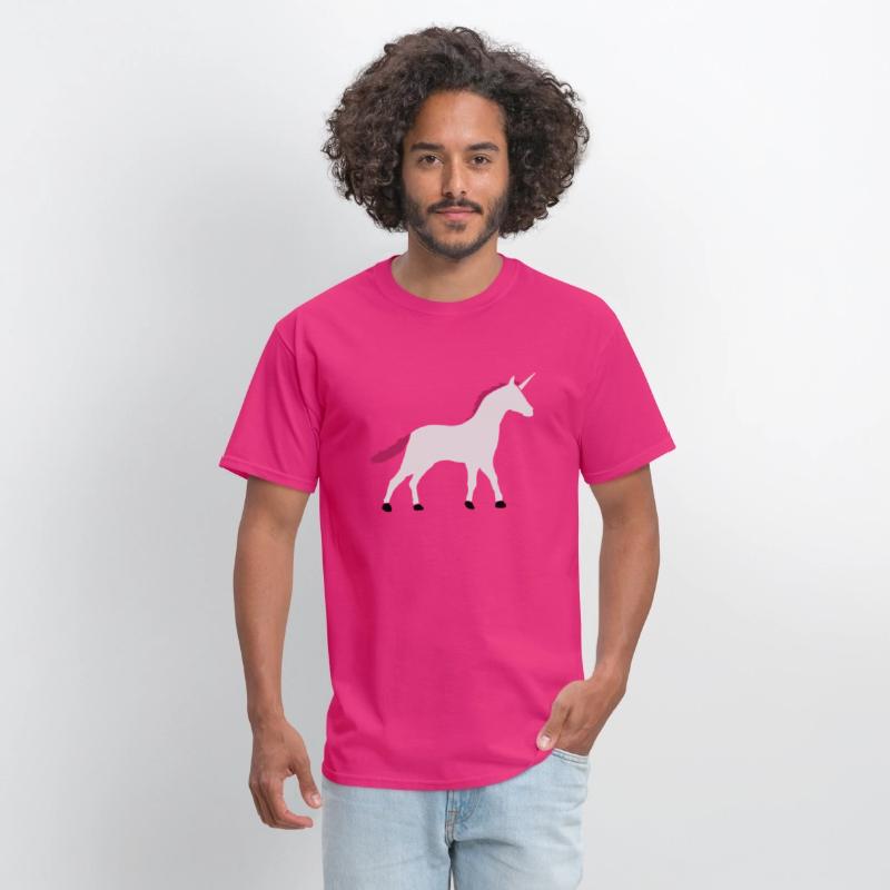 Unicorn silhouette outline shadow