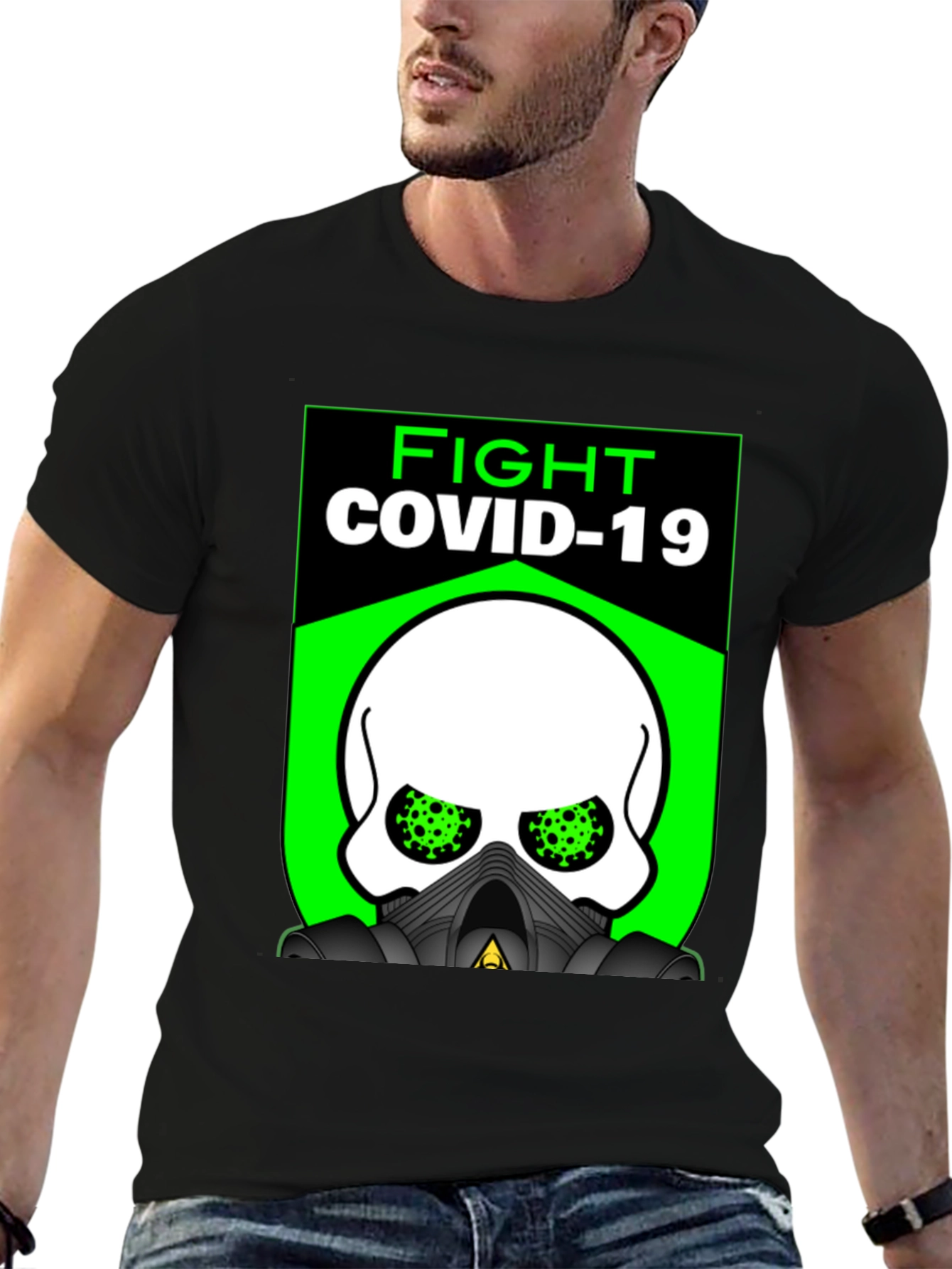 Fight COVID-19 Graphic T-Shirt