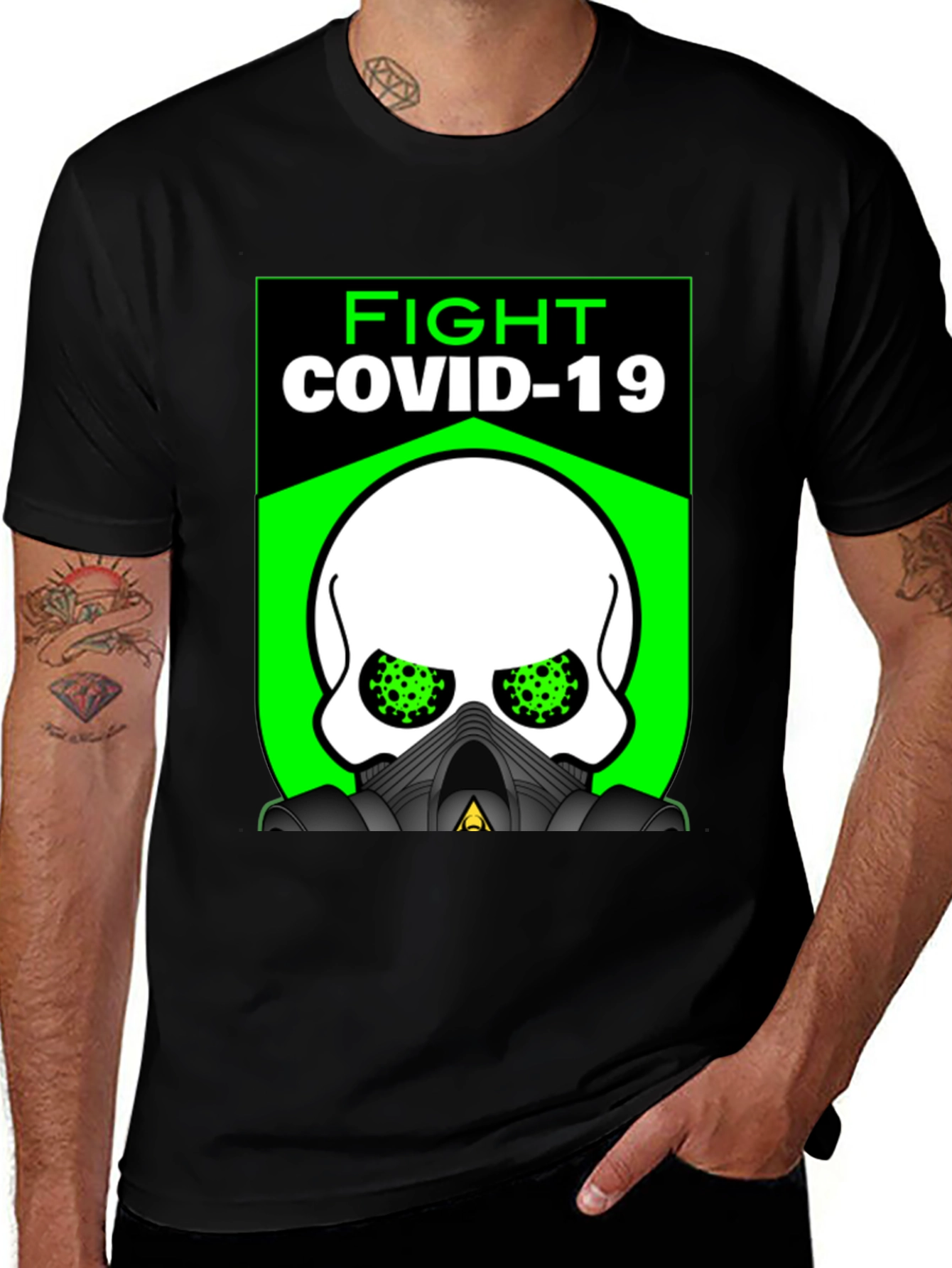 Fight COVID-19 Graphic T-Shirt