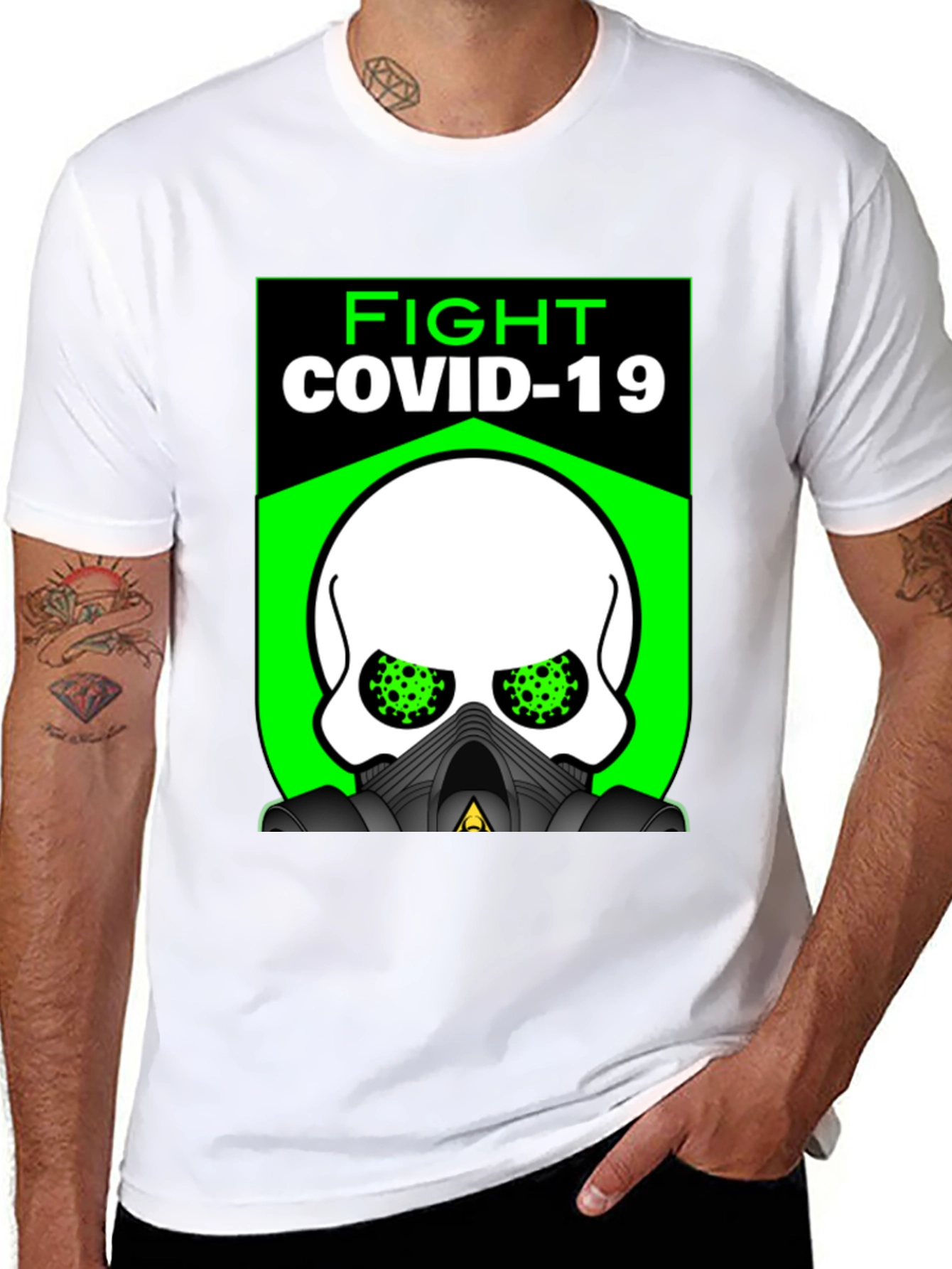 Fight COVID-19 Graphic T-Shirt