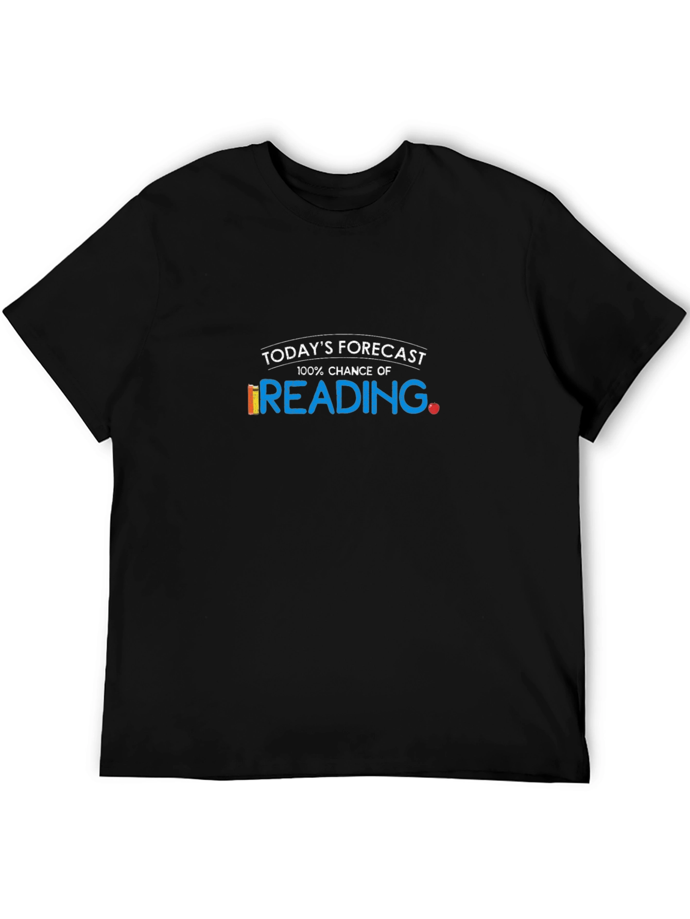Forecast: 100% Chance of Reading T-Shirt