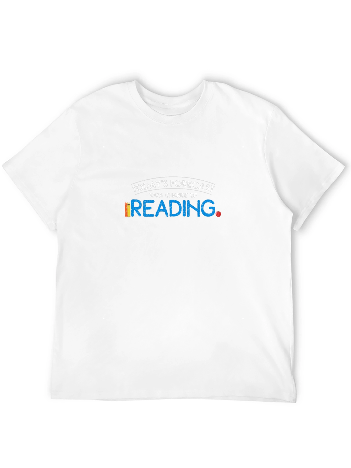 Forecast: 100% Chance of Reading T-Shirt