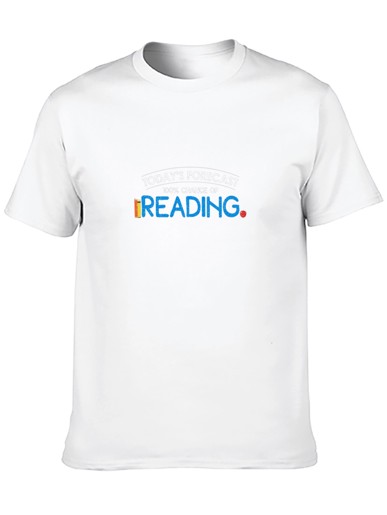 Forecast: 100% Chance of Reading T-Shirt