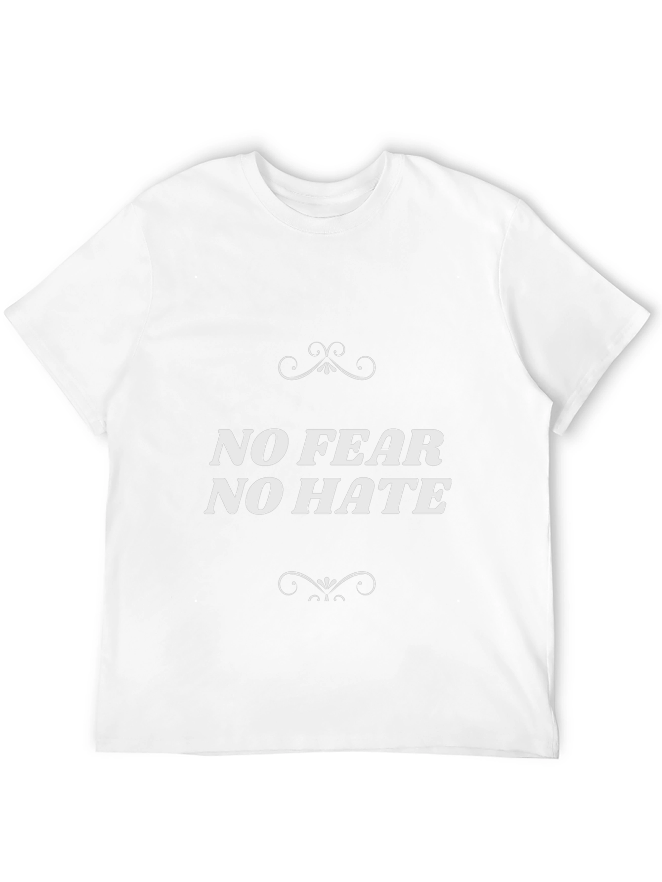 No Fear No Hate Graphic Tee