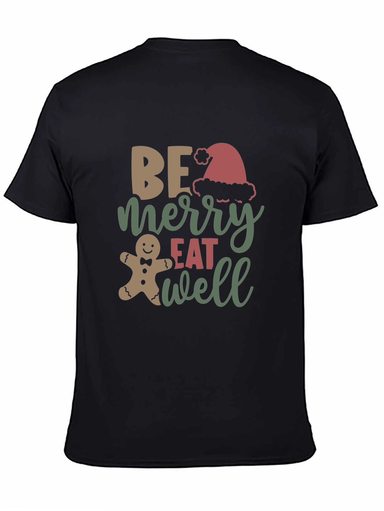 Be Merry Christmas Holiday Graphic T-Shirt