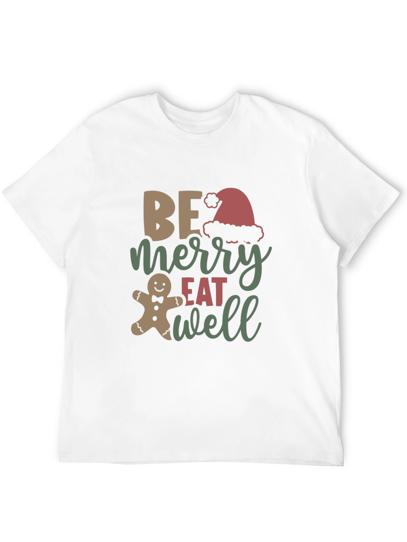 Be Merry Christmas Holiday Graphic T-Shirt
