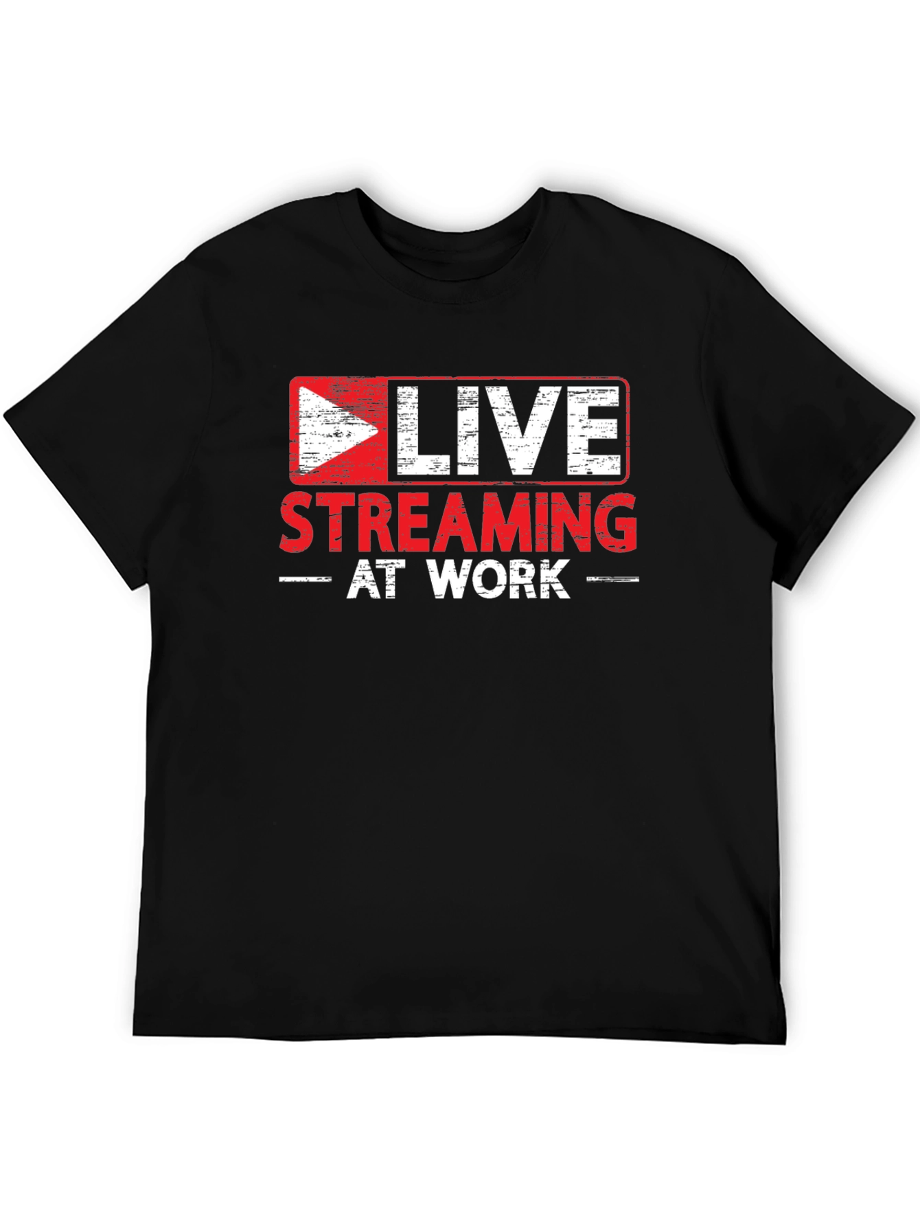 Live Streaming at Work T-Shirt