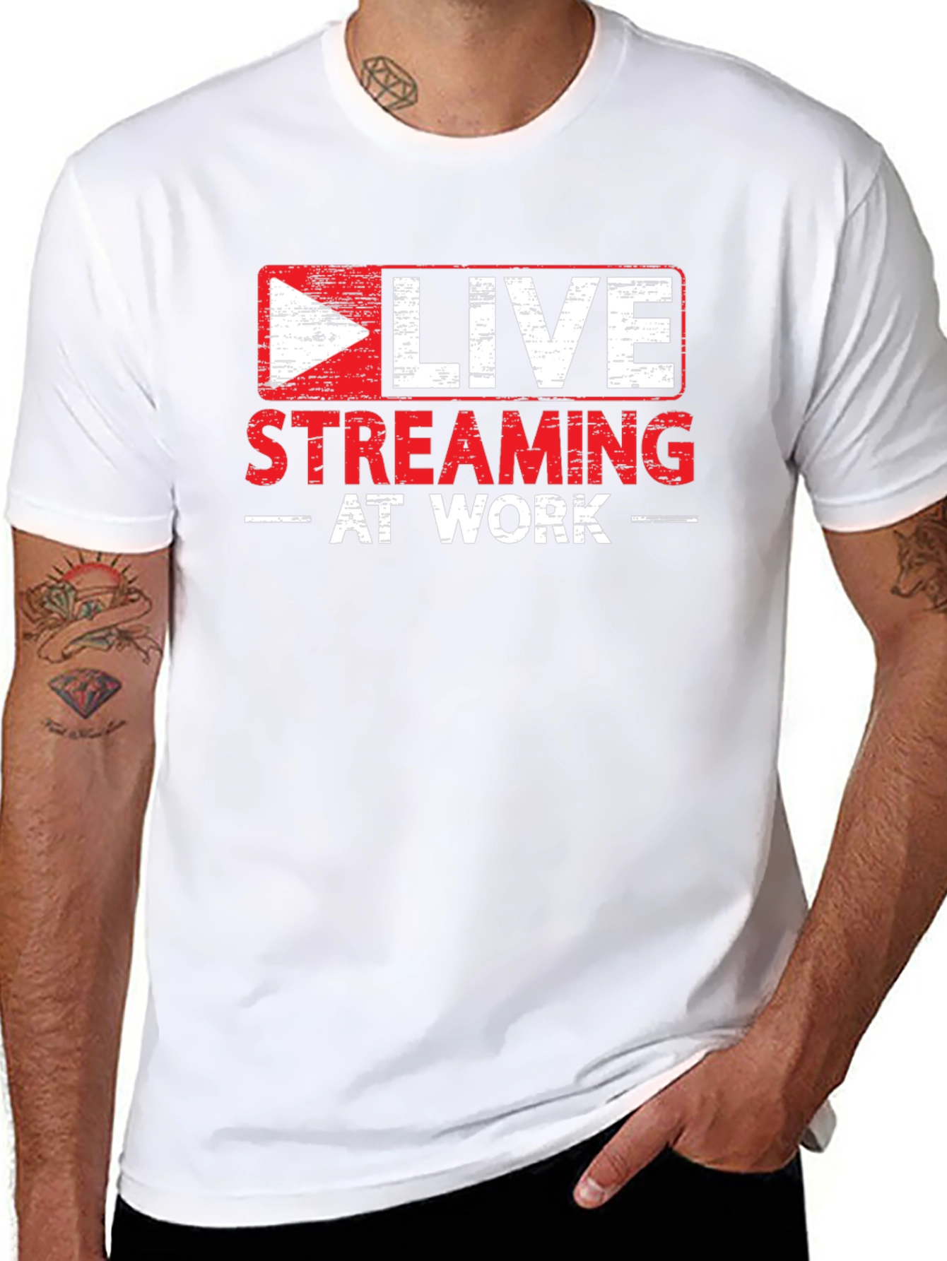 Live Streaming at Work T-Shirt