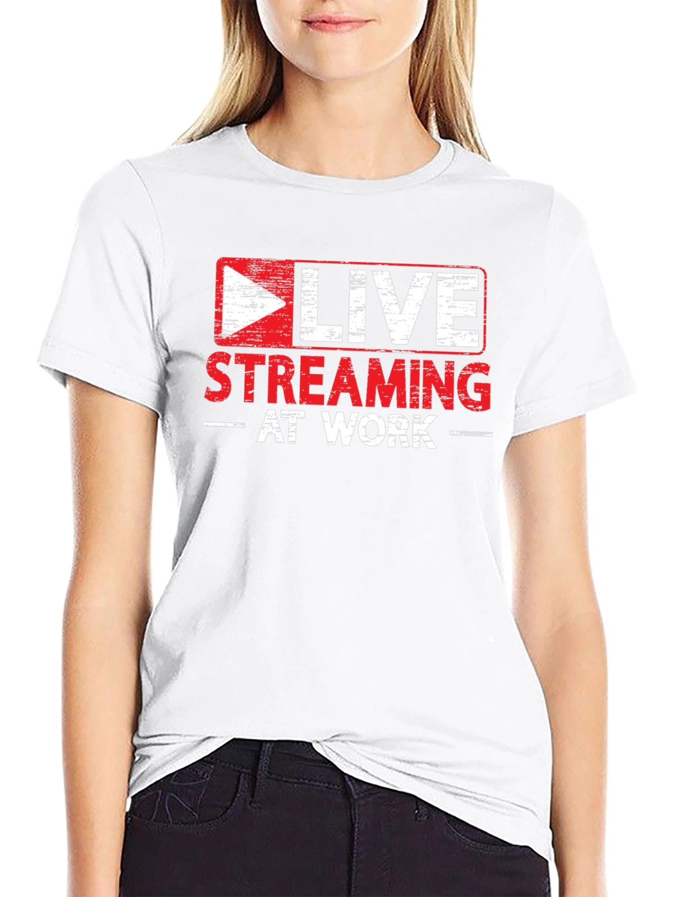 Live Streaming at Work T-Shirt