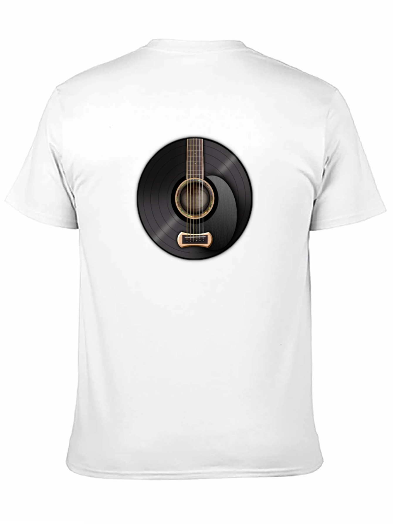 Acoustic Guitar Record Graphic Tee