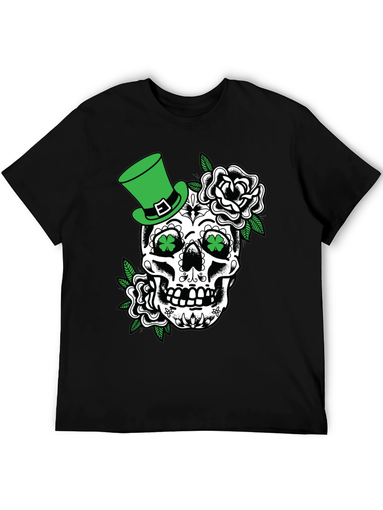 St. Patricks Day Skull T-Shirt