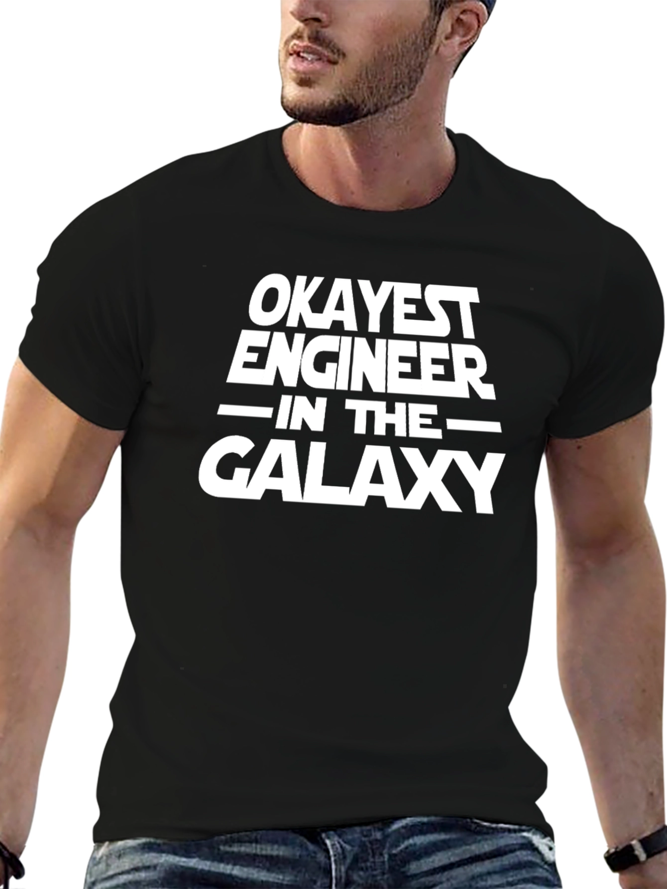 Okayest Engineer in the Galaxy T-Shirt