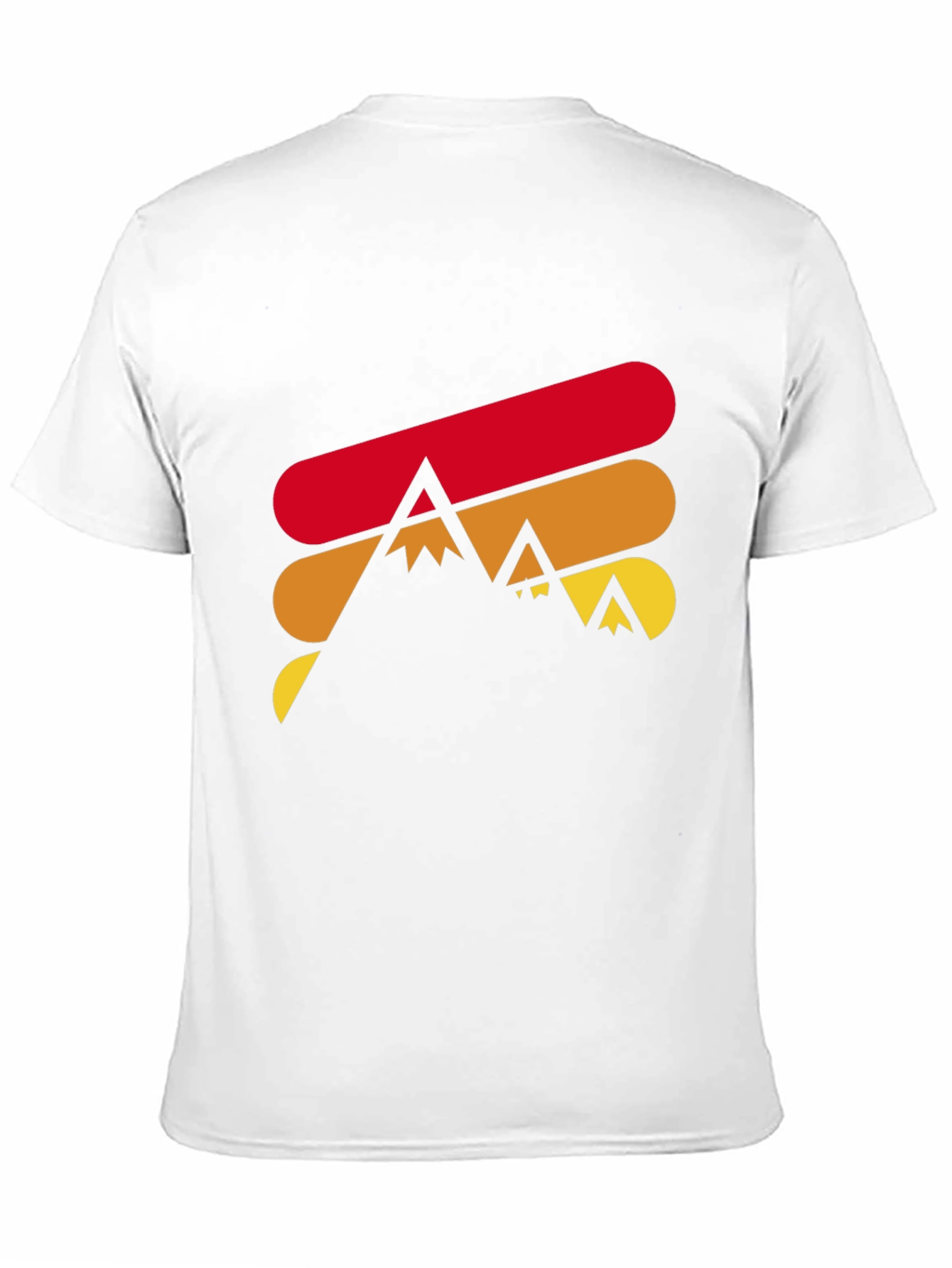 Retro Mountain Graphic Tee - Black