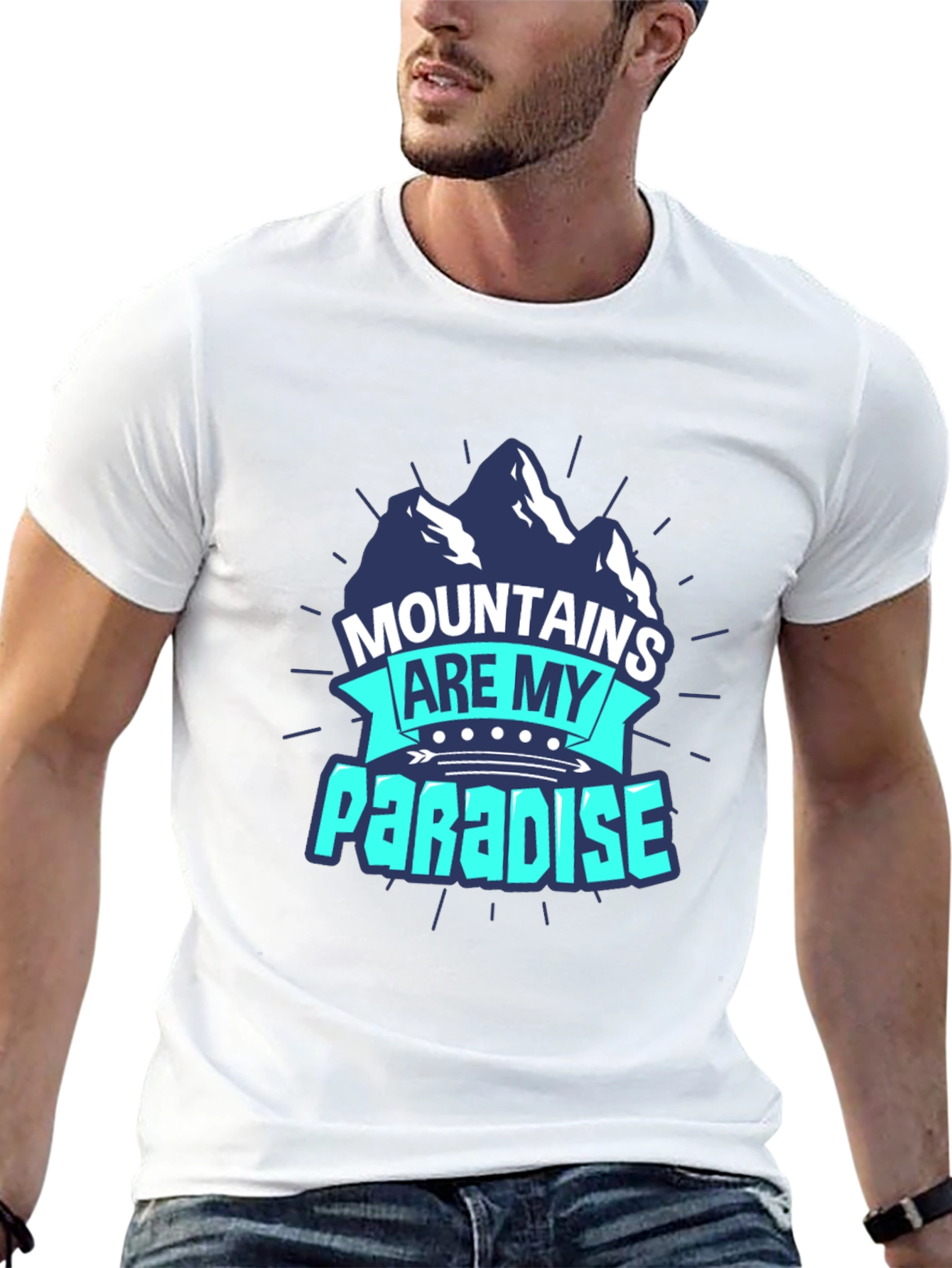 Mountains Are My Paradise Graphic Tee