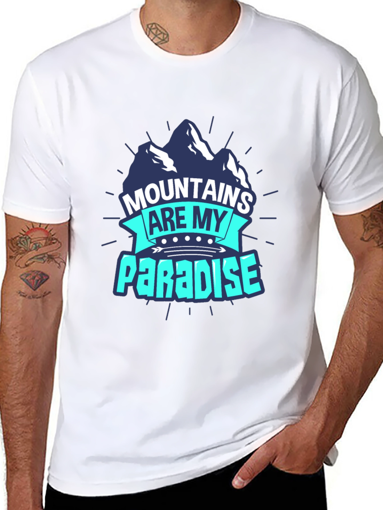 Mountains Are My Paradise Graphic Tee