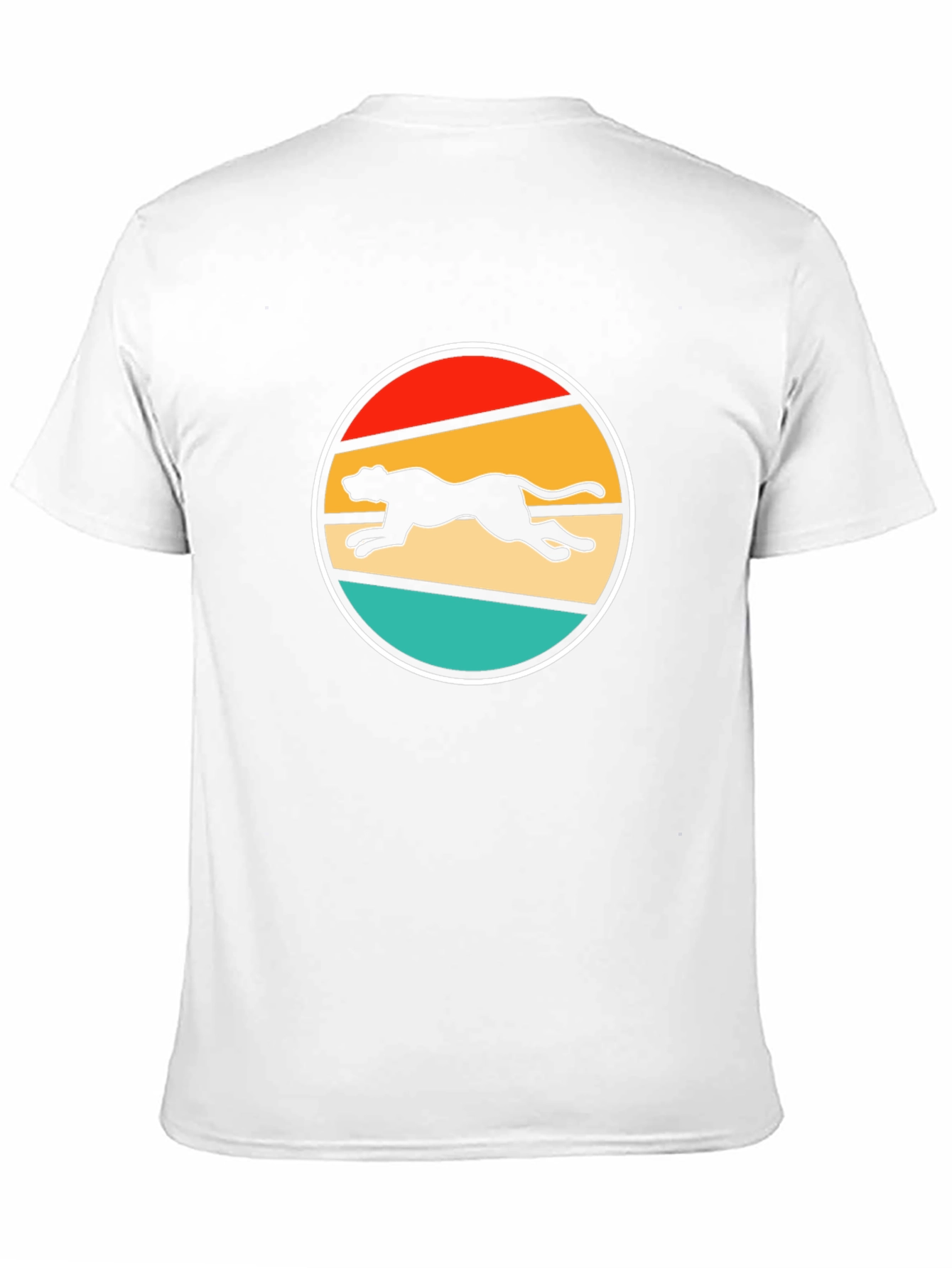 Retro Cheetah Graphic T-Shirt