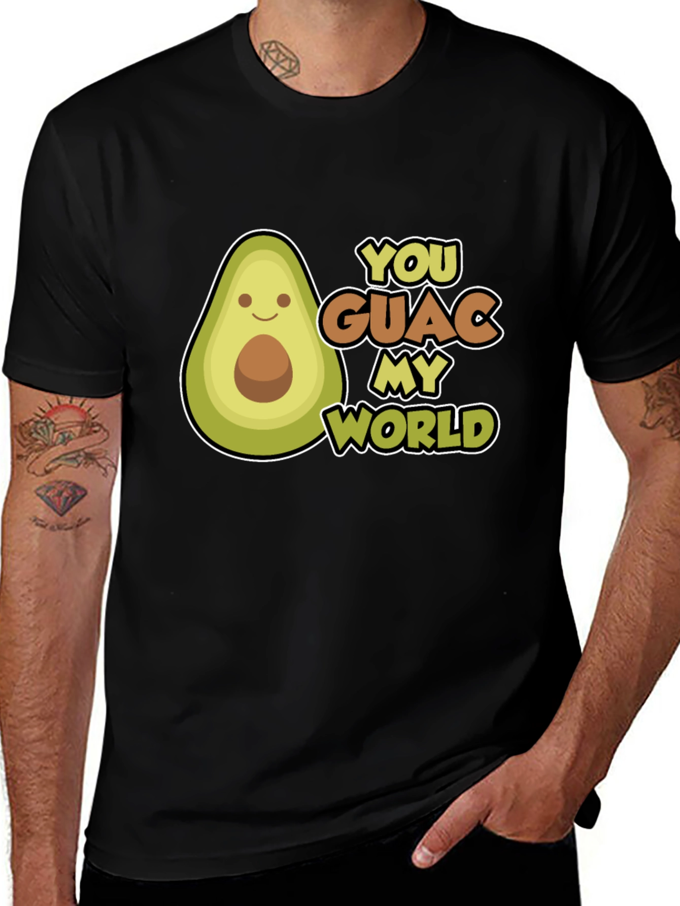 You Guac My World Funny Avocado T-Shirt