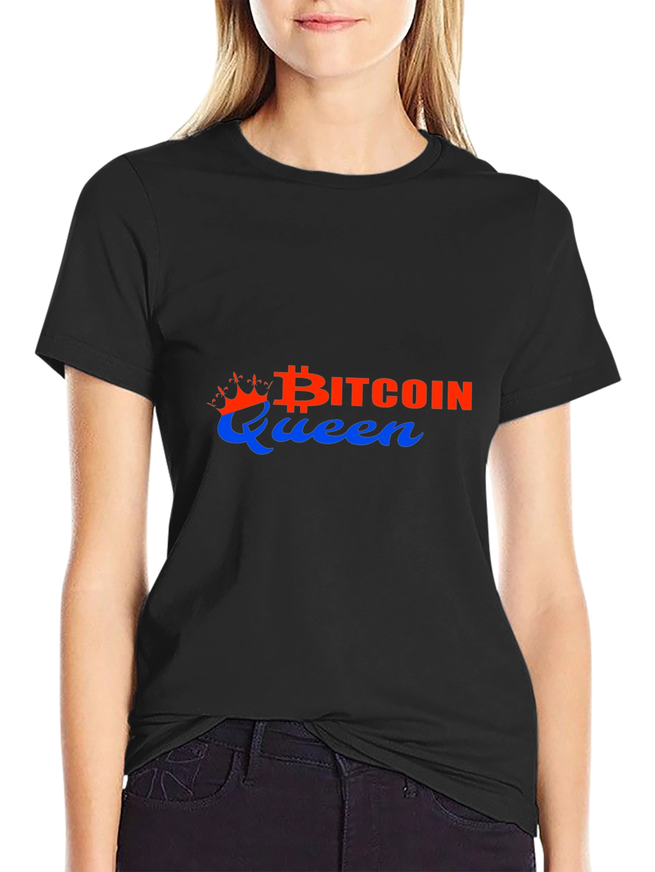 Bitcoin Queen T-Shirt - Crypto Fashion