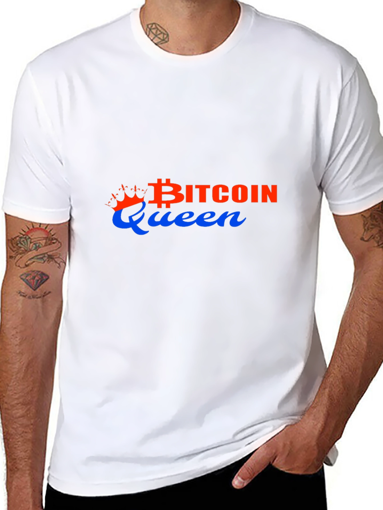 Bitcoin Queen T-Shirt - Crypto Fashion