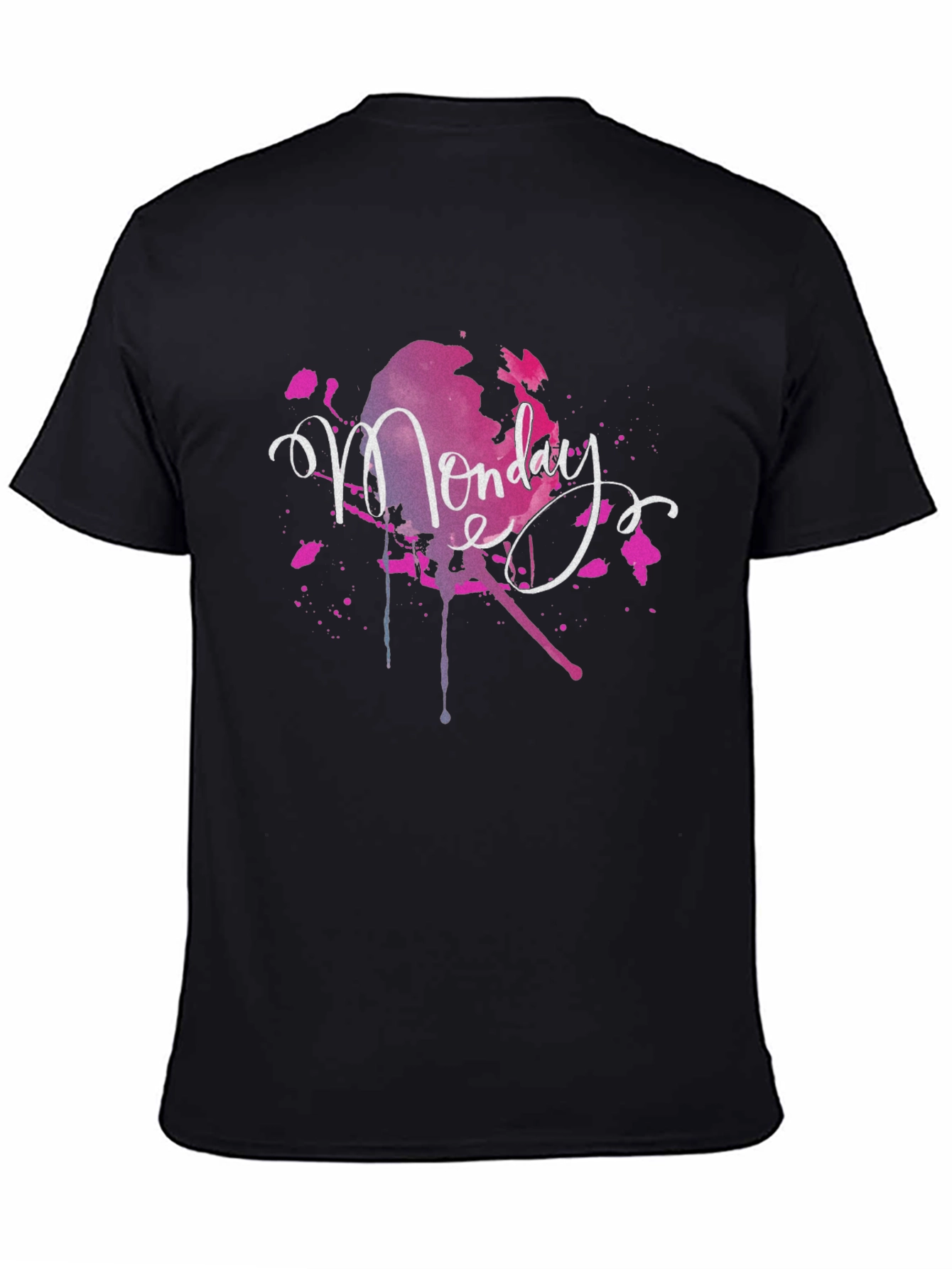 Monday Splash Graphic T-Shirt - Stylish Casual Wear