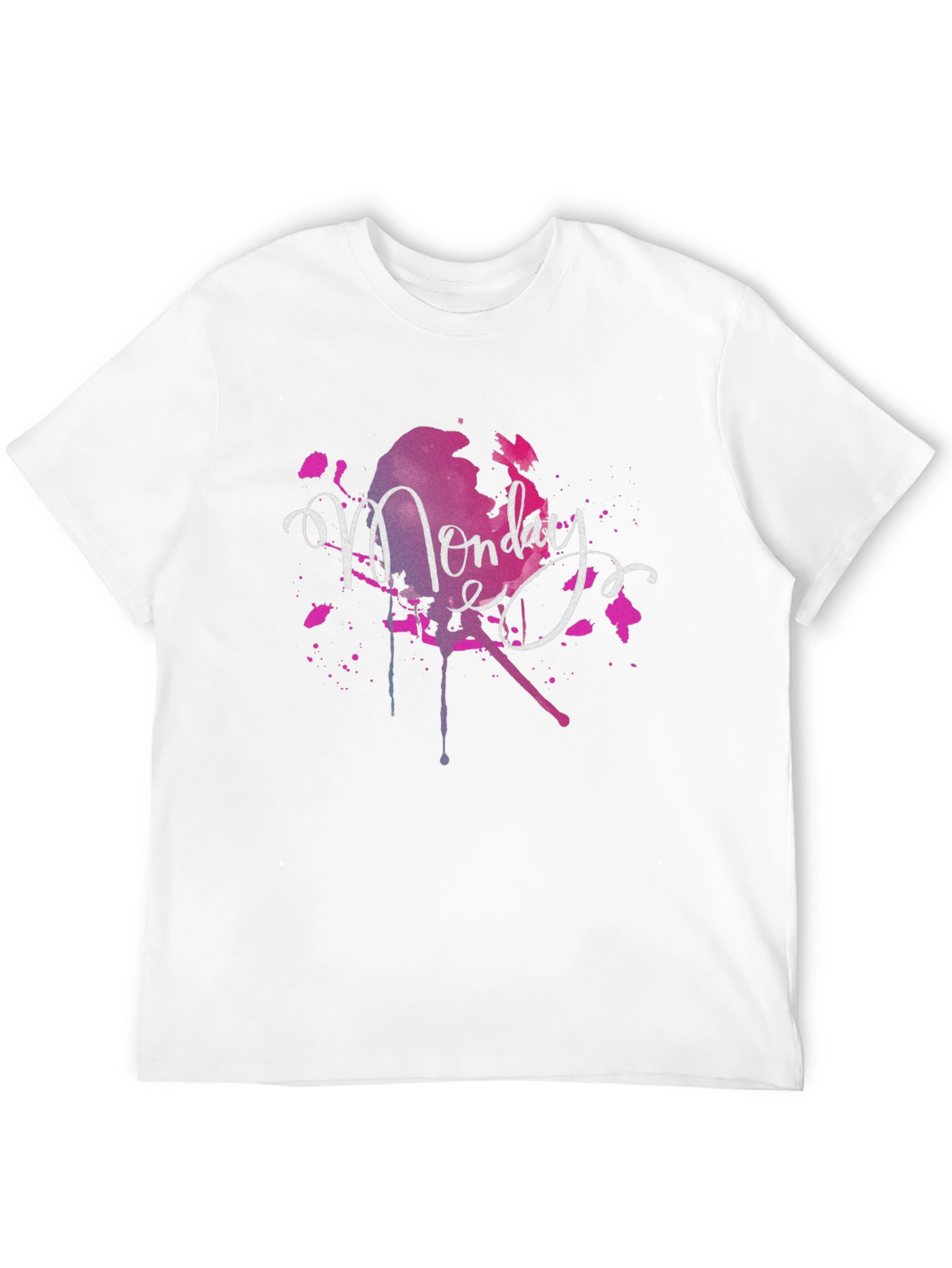 Monday Splash Graphic T-Shirt - Stylish Casual Wear