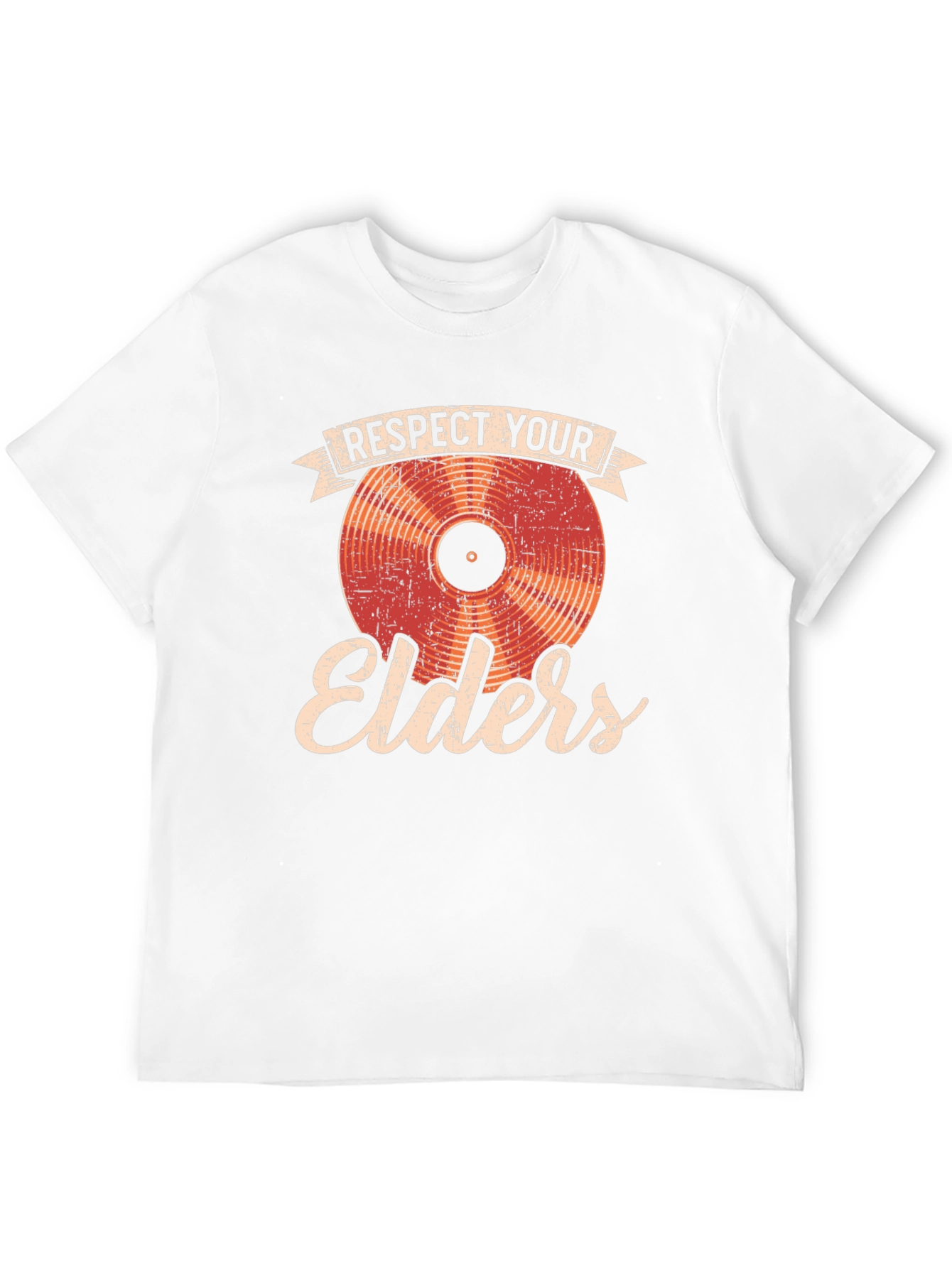 Respect Your Elders Record T-Shirt