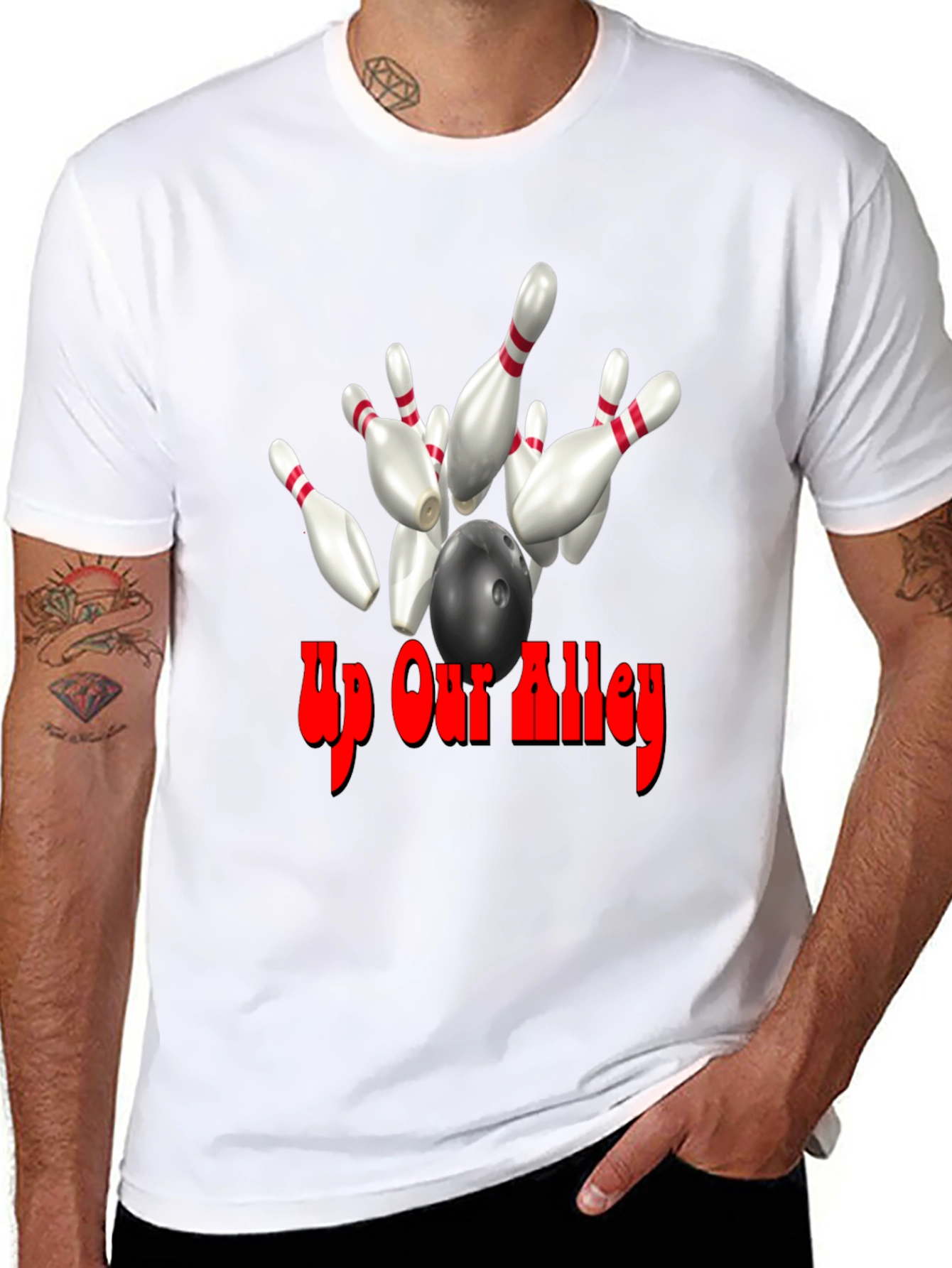 Up Our Alley Bowling T-Shirt