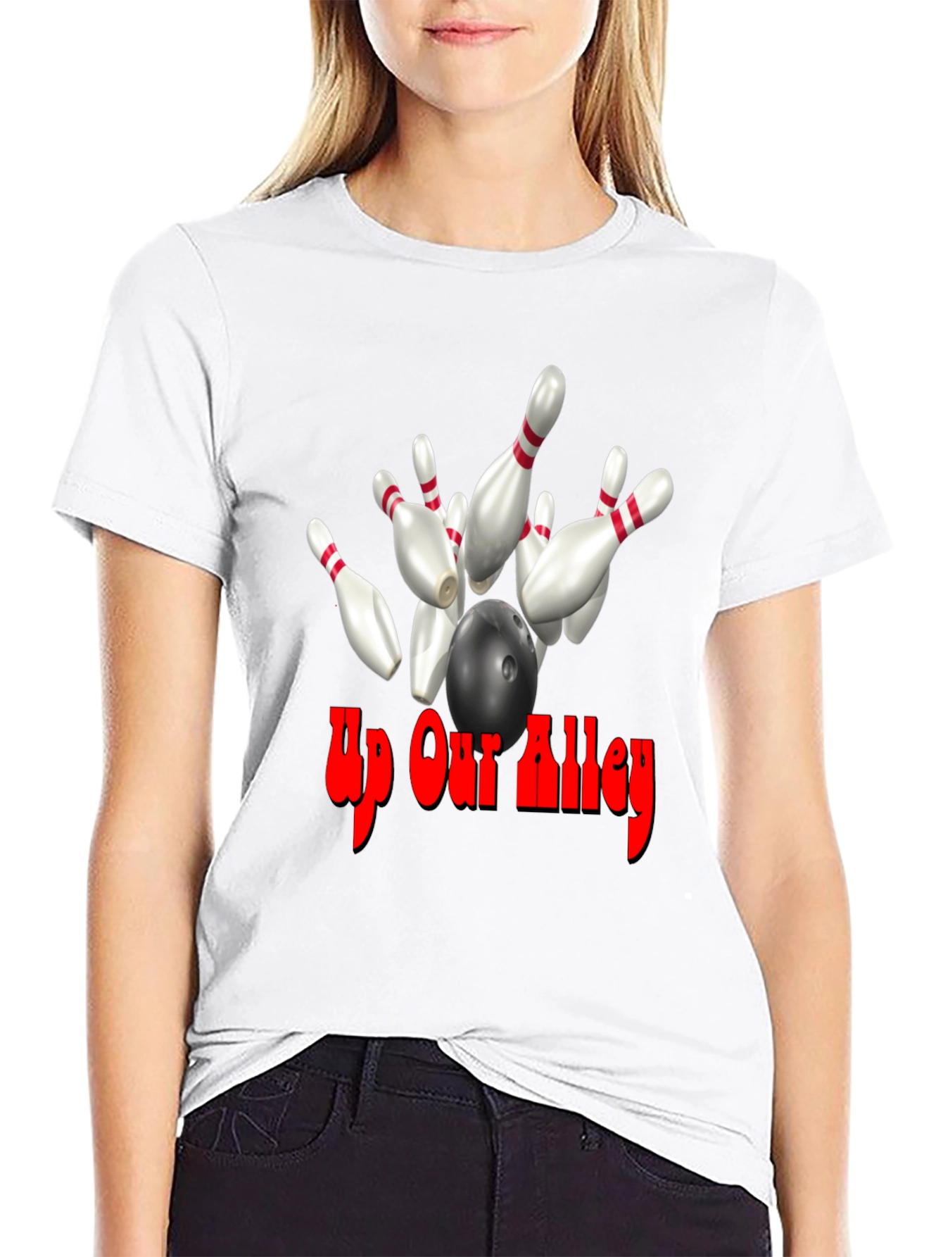 Up Our Alley Bowling T-Shirt