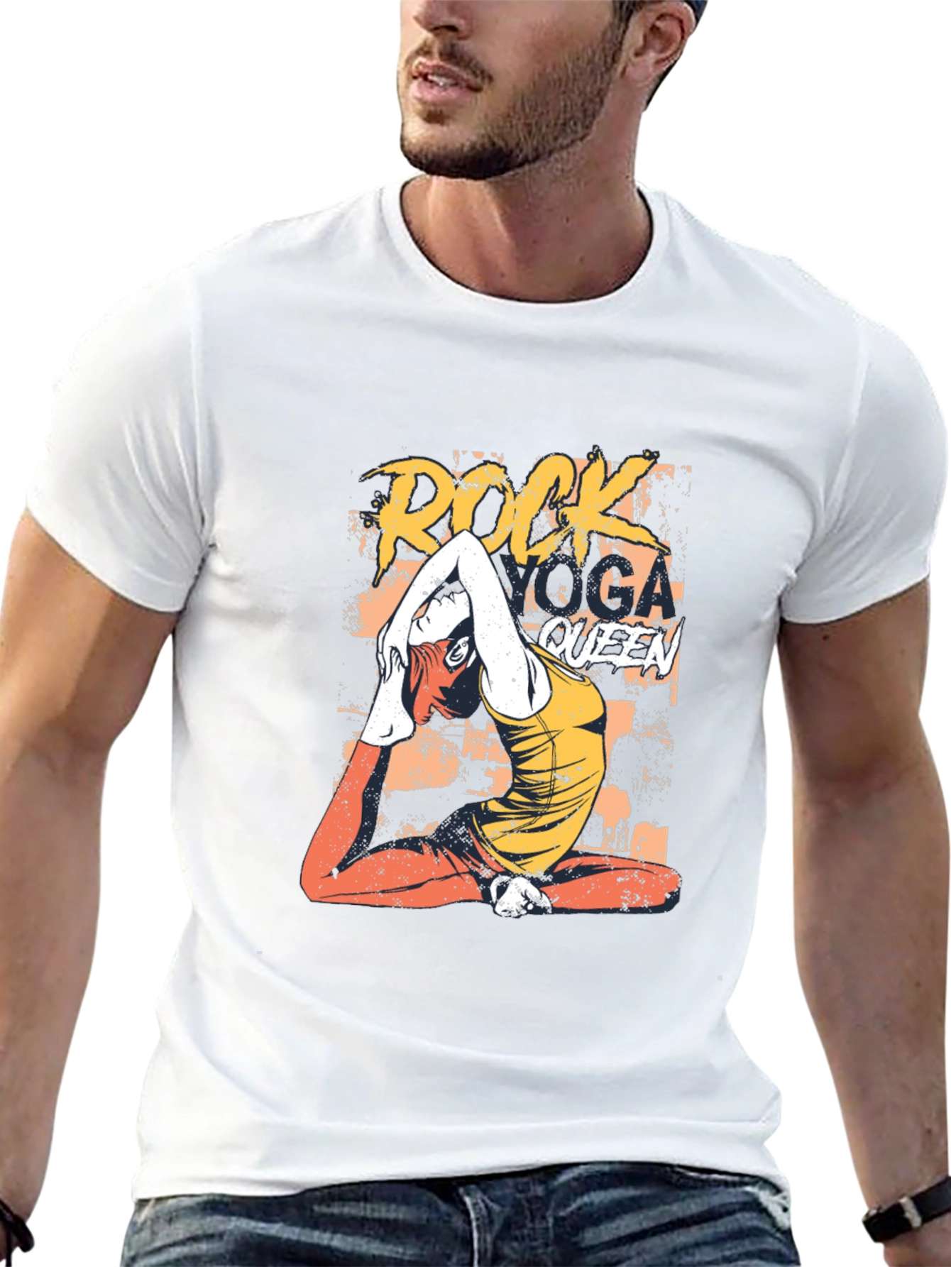Rock Yoga Queen Graphic T-Shirt