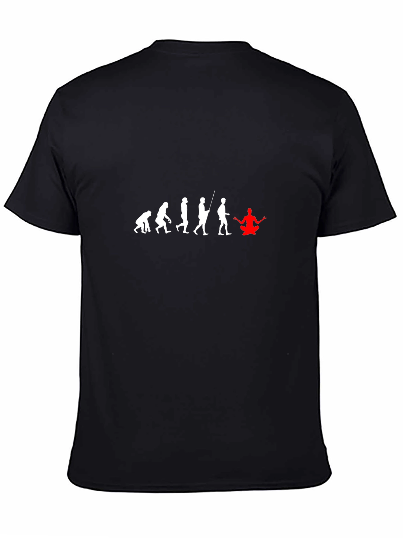 Evolution to Yoga Black T-Shirt