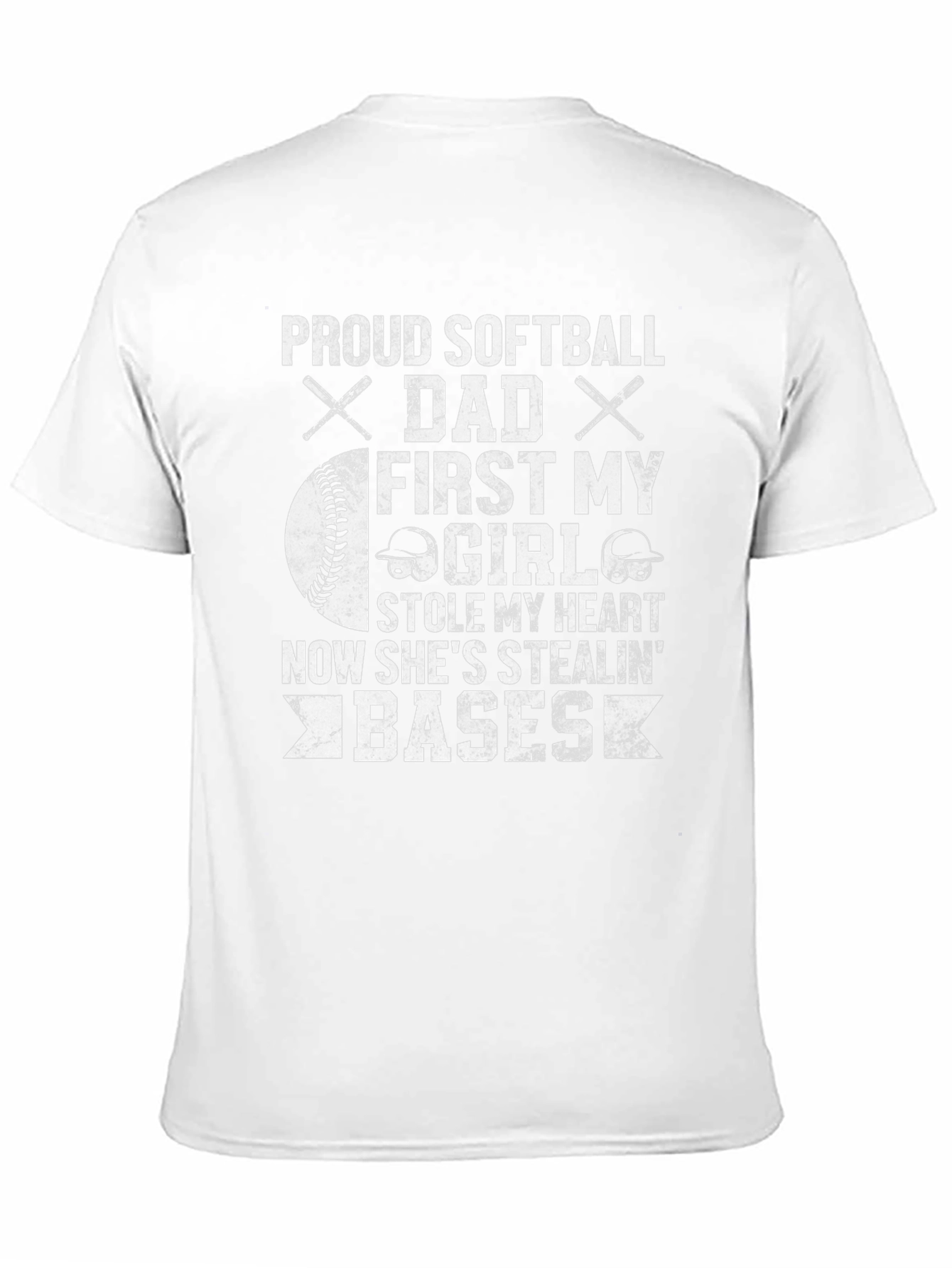 Proud Softball Dad T-Shirt