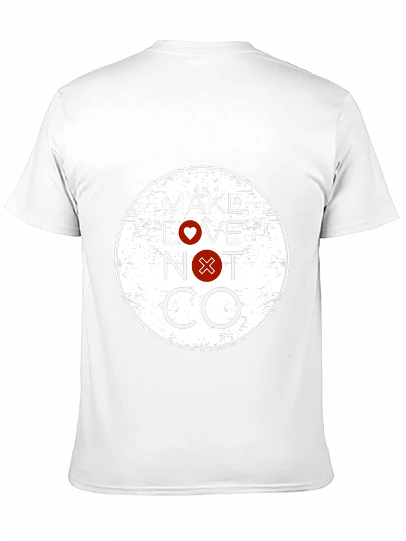Make Love Not CO2 Graphic Tee - Black