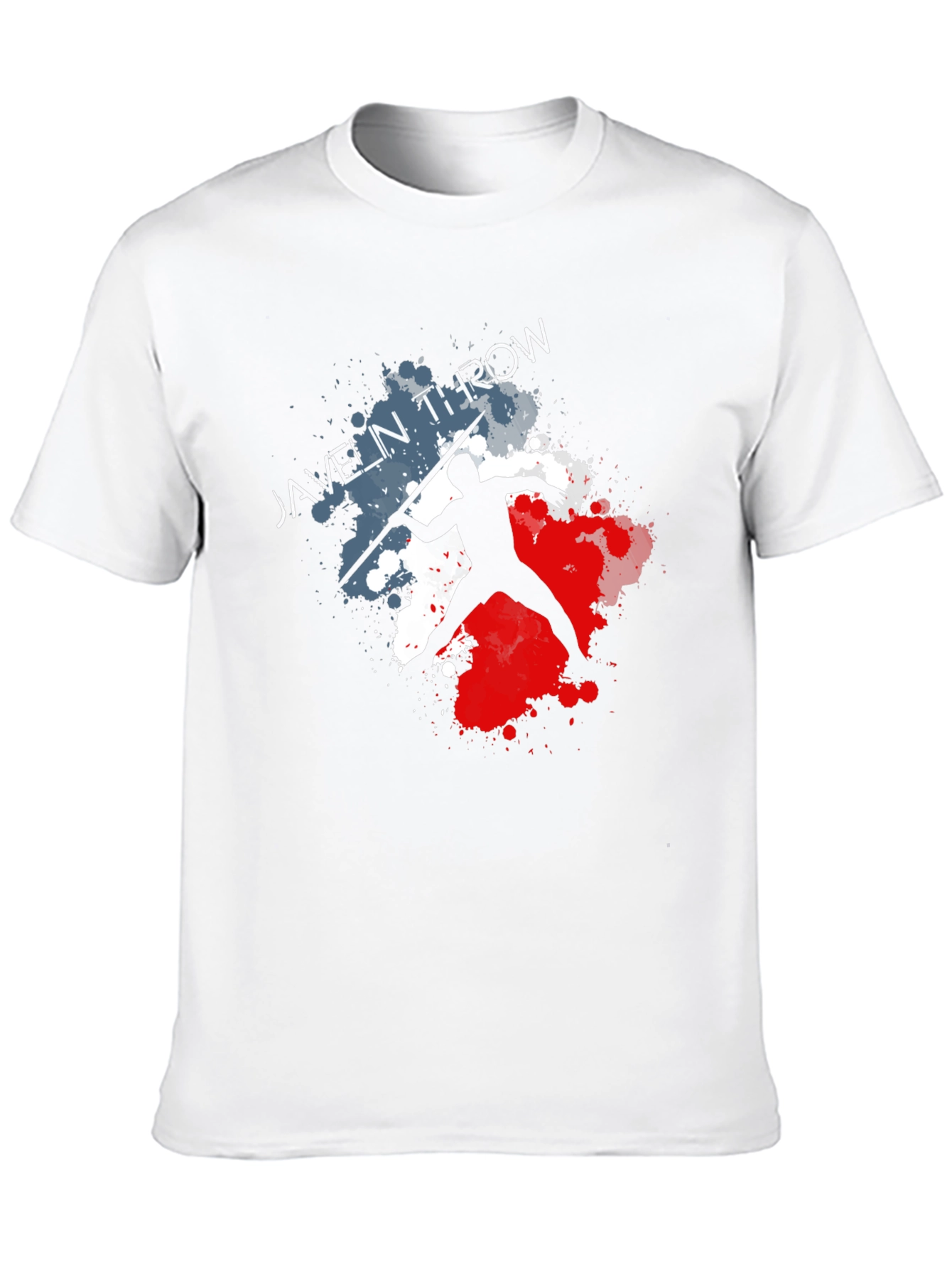 Javelin Throw Graphic Tee - Athlete T-Shirt