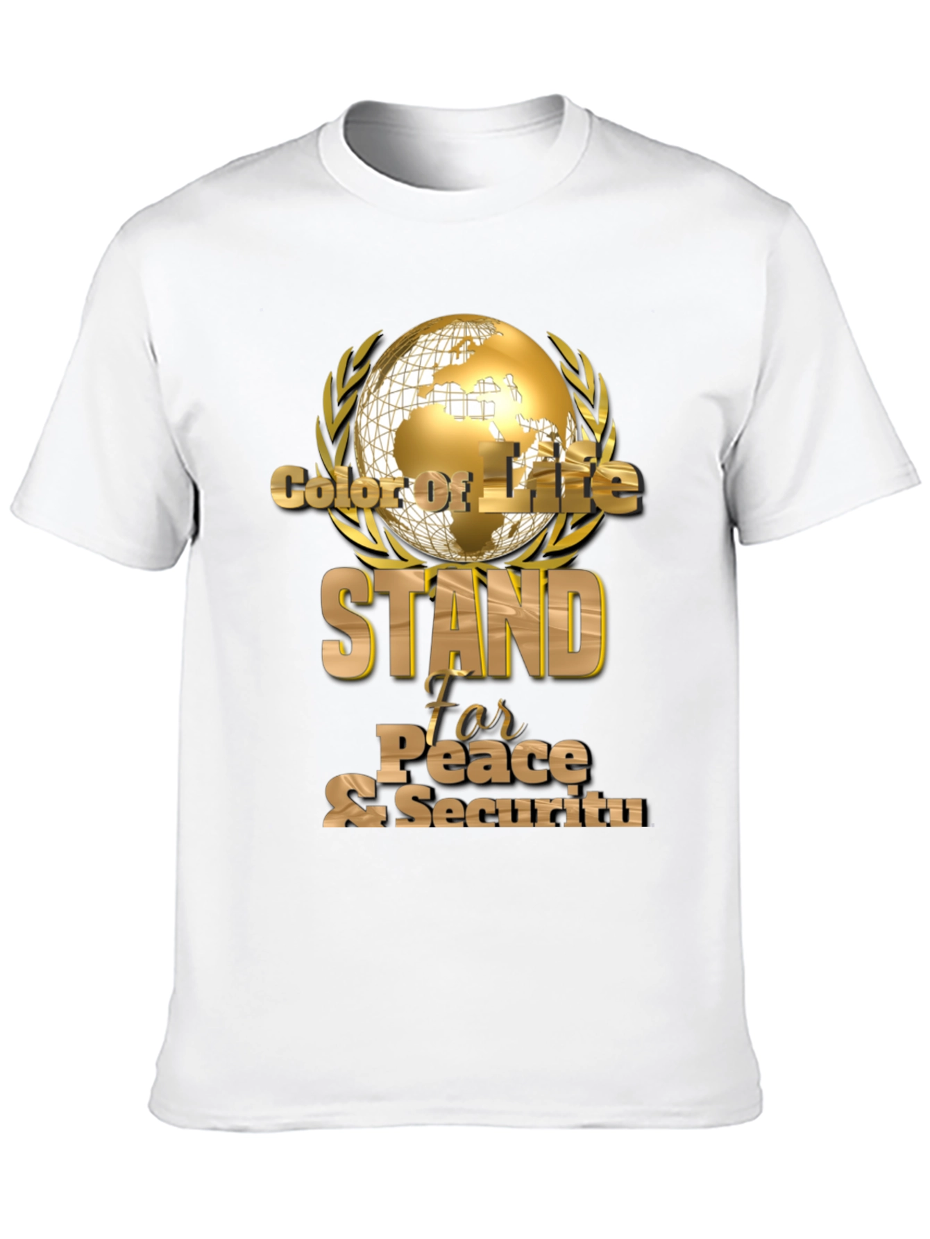 Stand For Peace & Security Graphic T-Shirt