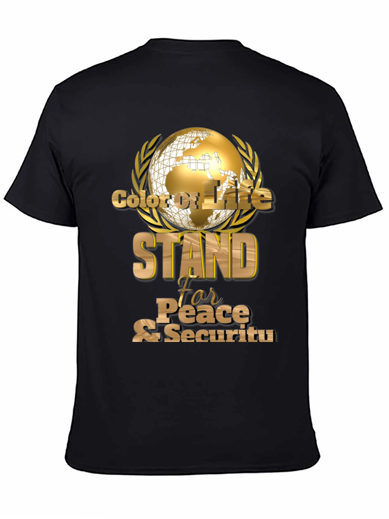 Stand For Peace & Security Graphic T-Shirt