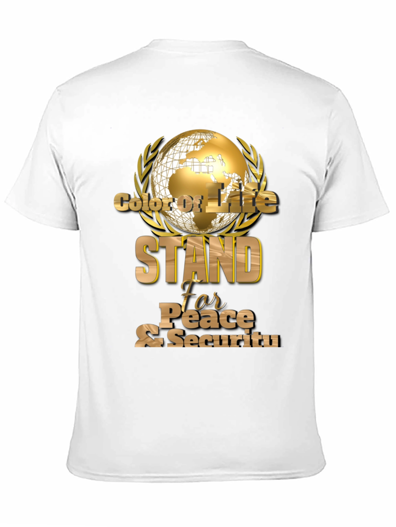 Stand For Peace & Security Graphic T-Shirt