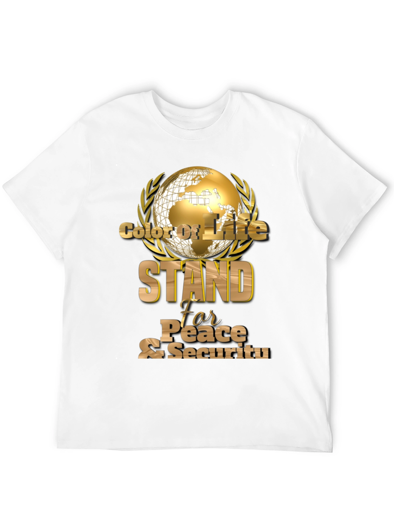 Stand For Peace & Security Graphic T-Shirt