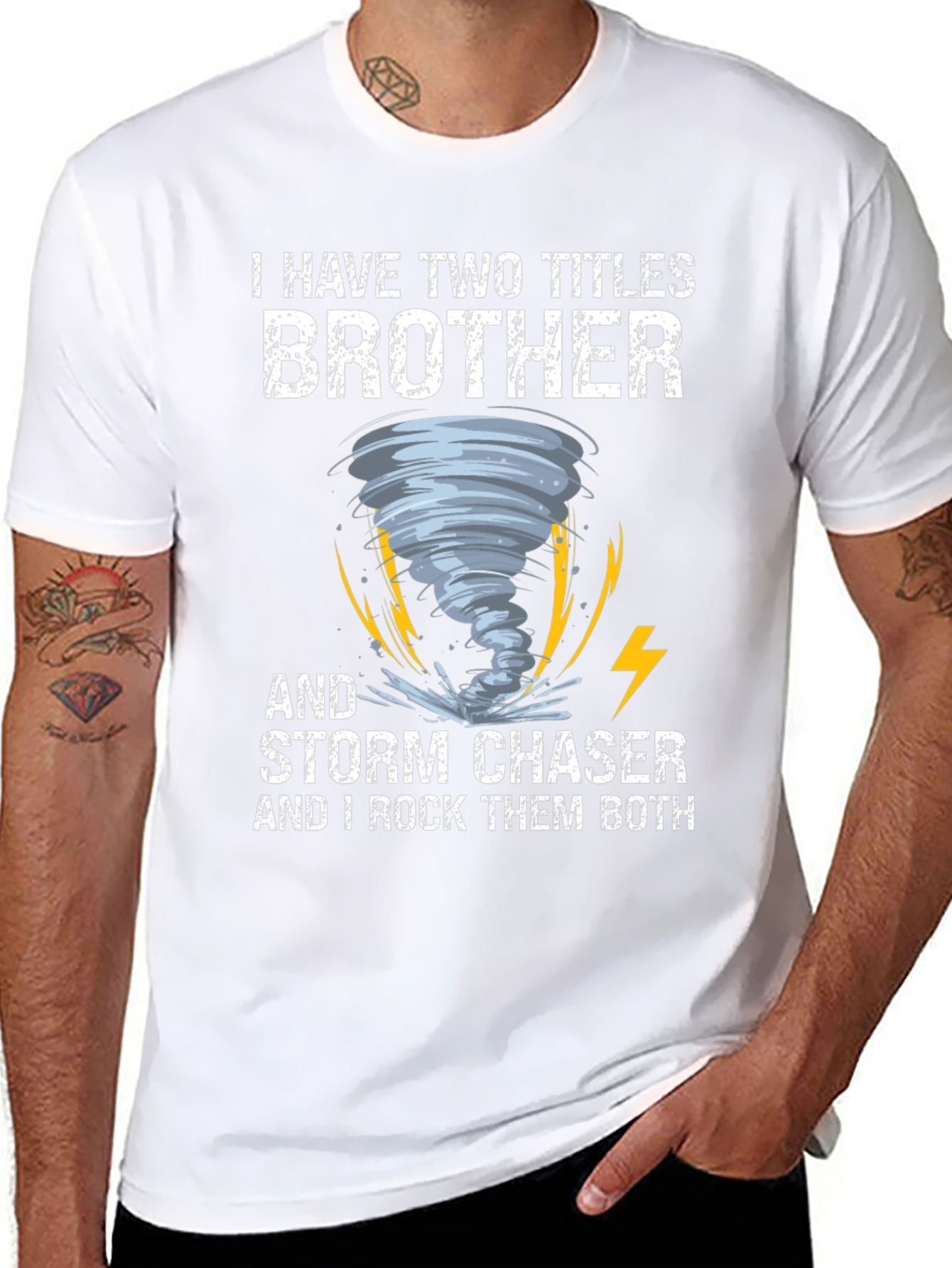 Brother Storm Chaser Graphic T-Shirt