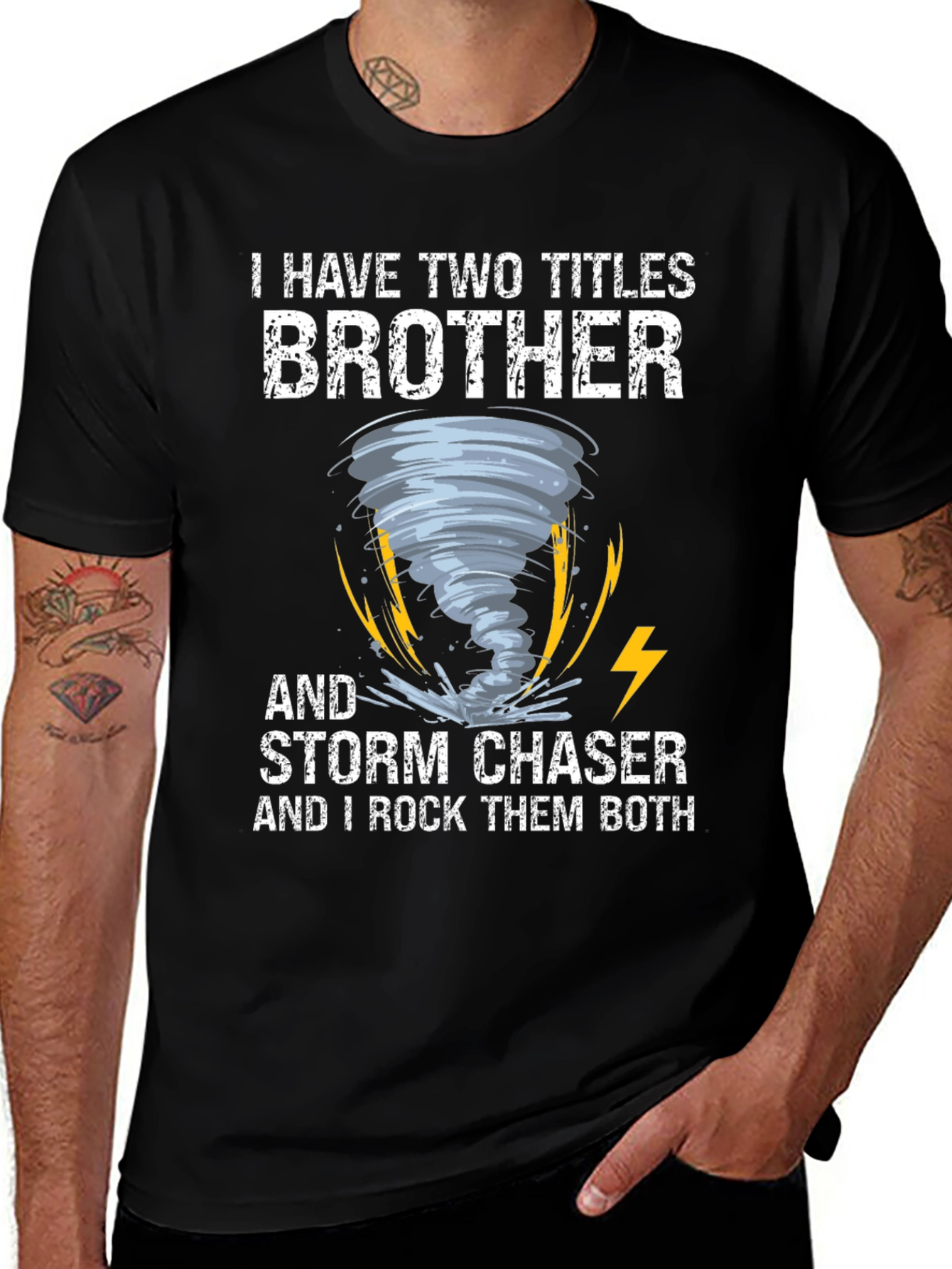 Brother Storm Chaser Graphic T-Shirt