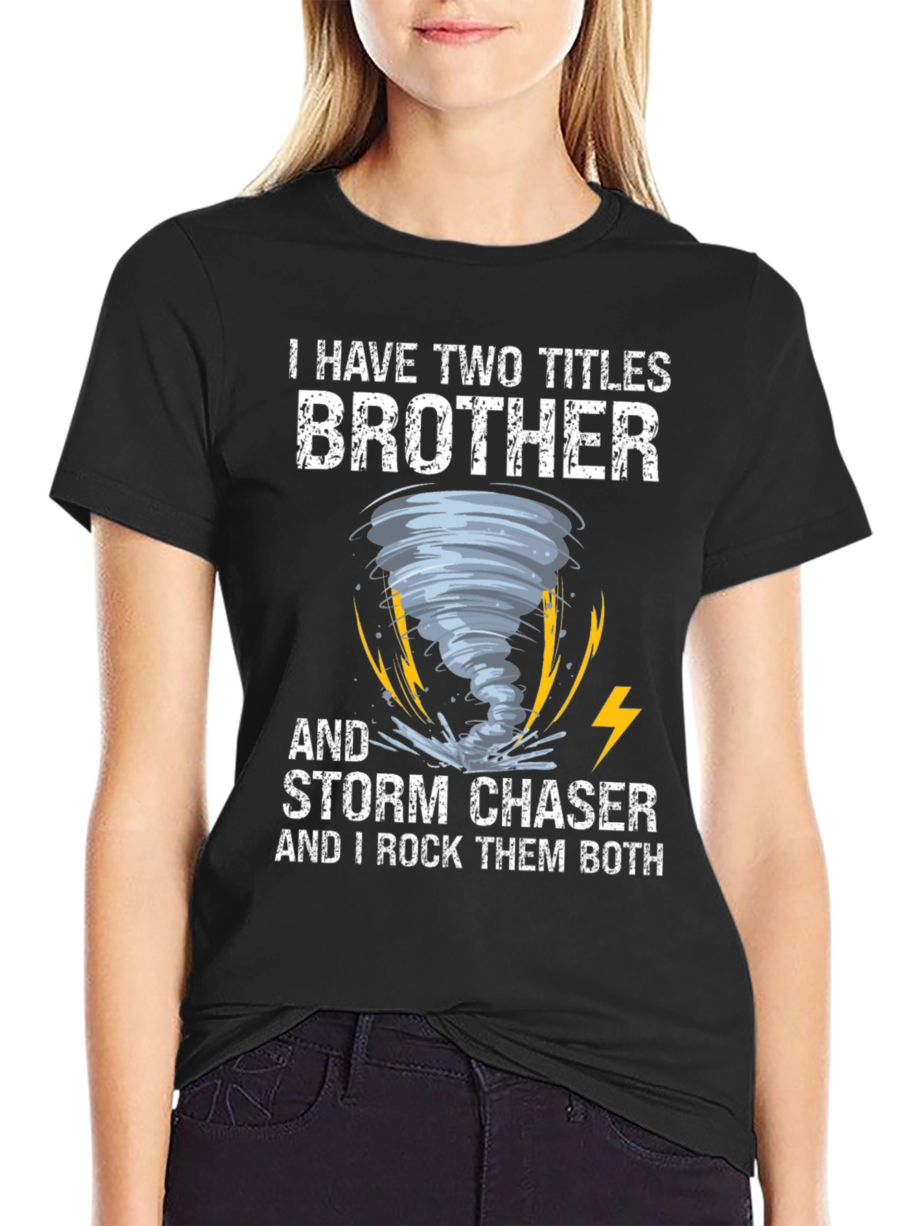 Brother Storm Chaser Graphic T-Shirt